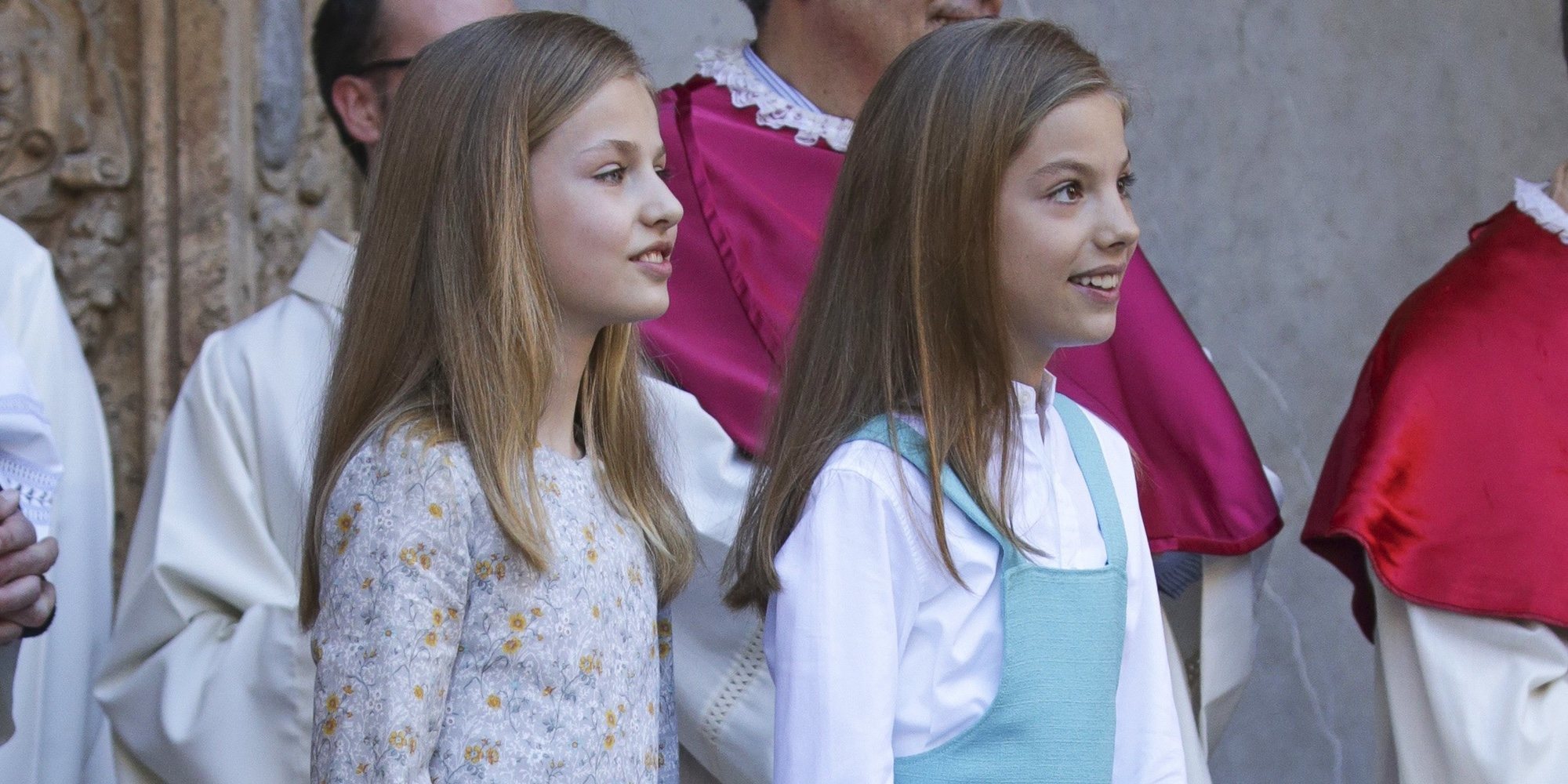 El regalo que emocionó a la Princesa Leonor y la Infanta Sofía en la Misa de Pascua