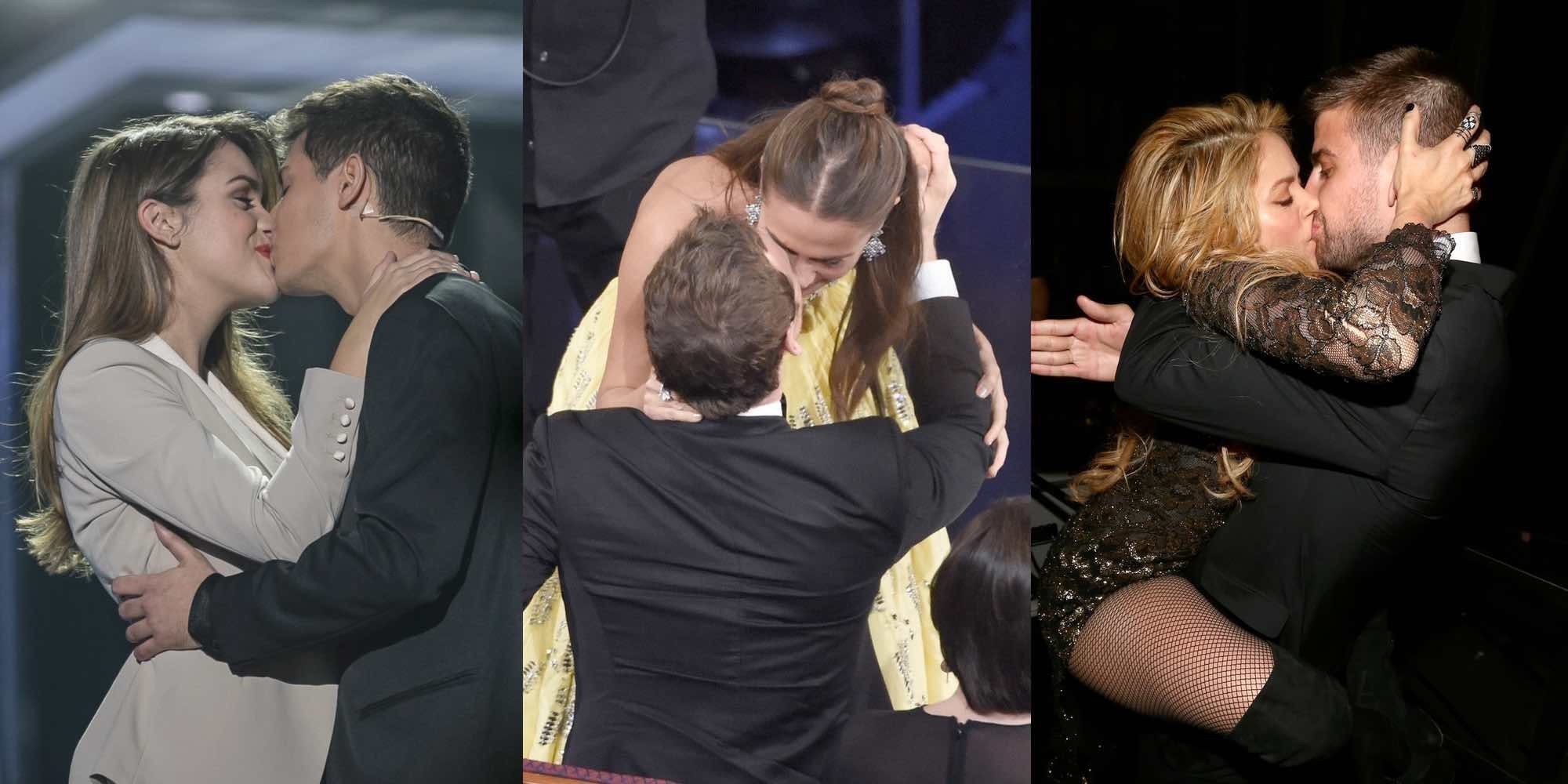 Celebs besuconas: 6 besos de parejas de famosos que pasarán a la historia