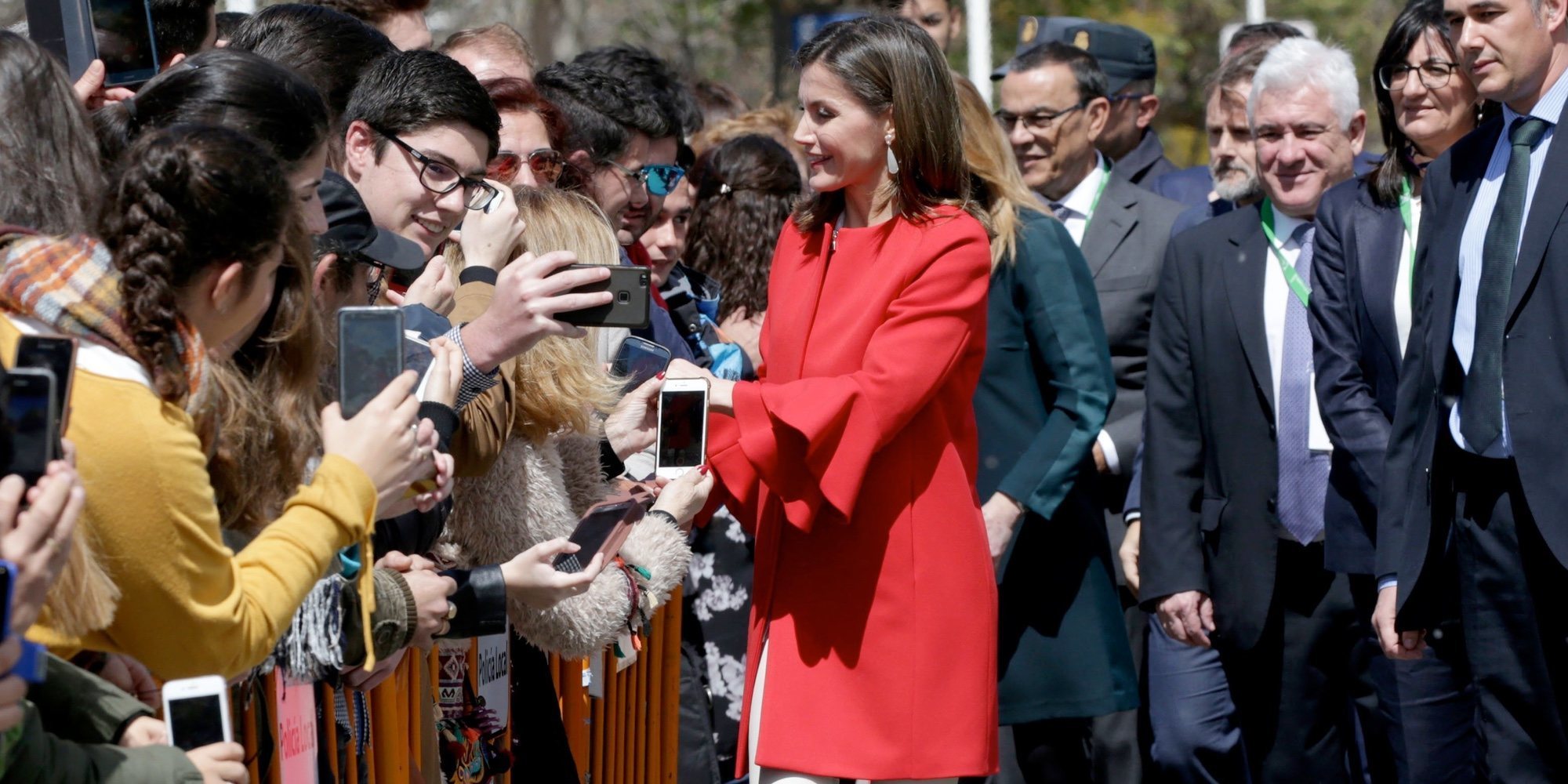 El divertido momento en el que una bailaora pidió trabajo a la Reina Letizia