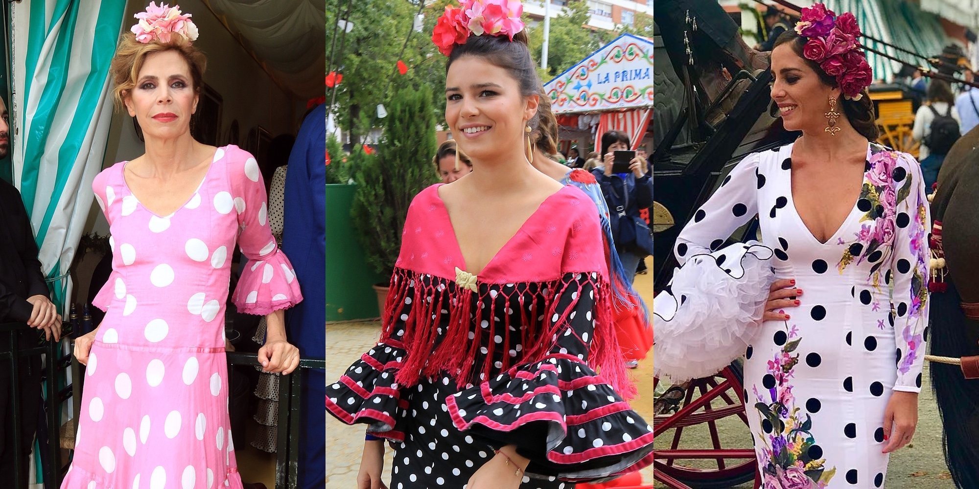 Ágatha Ruiz de la Prada, Eugenia Martínez de Irujo... Así se lo pasan los famosos en la Feria de Abril 2018