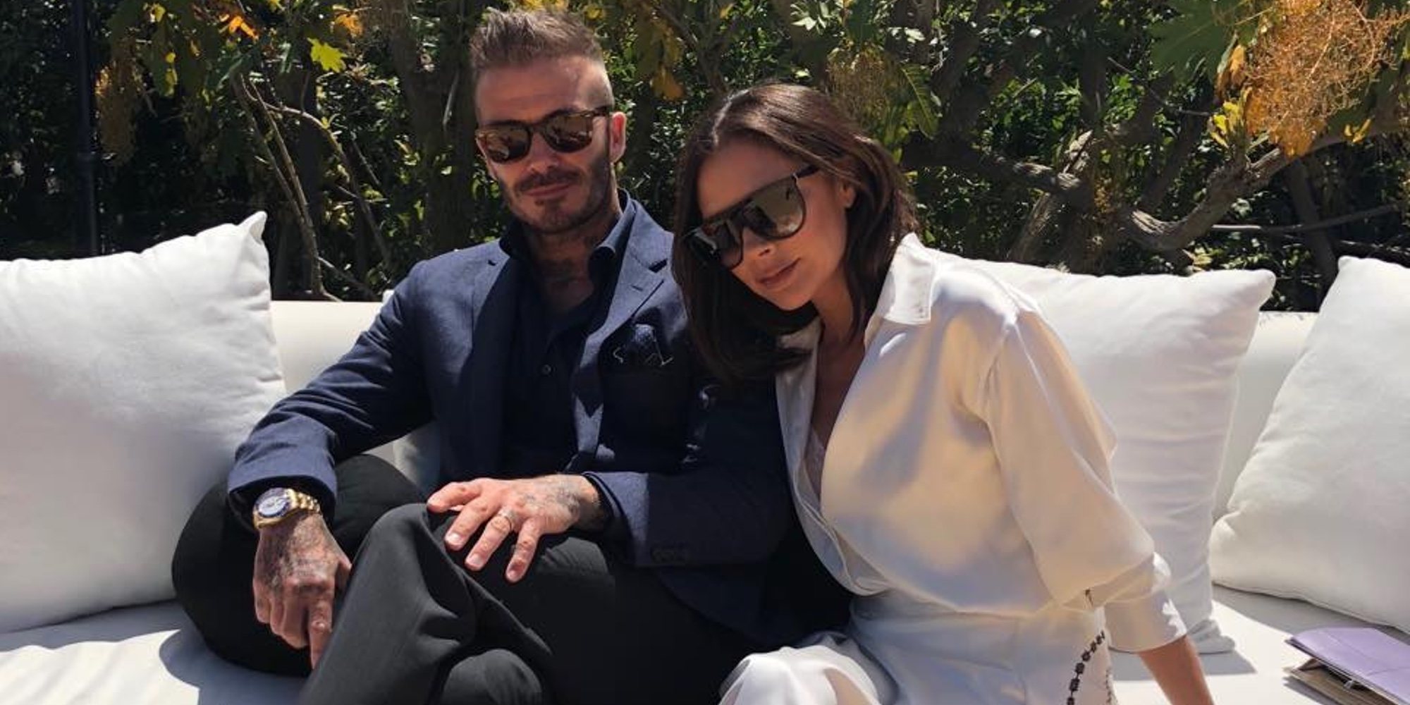 Victoria Beckham celebra su 44 cumpleaños junto a su familia y con una tarta muy healthy