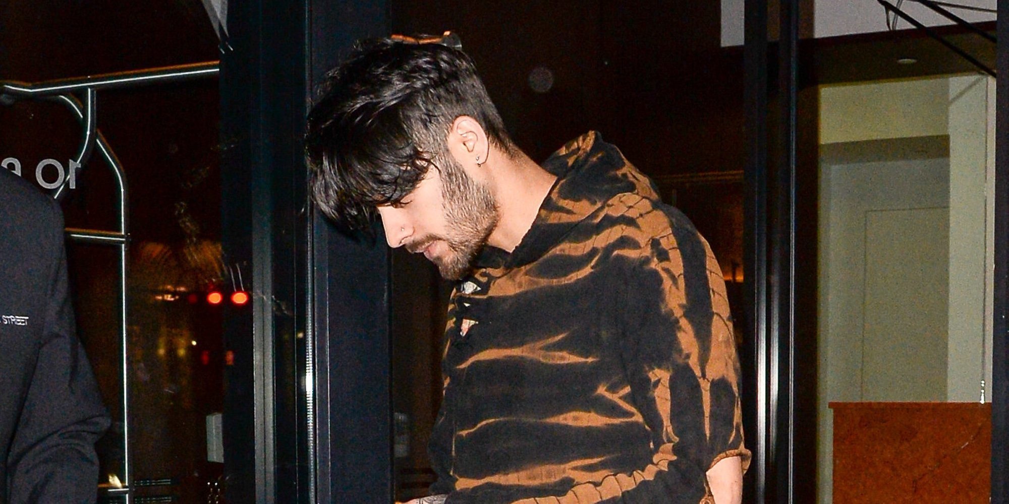 Zayn Malik, cazado saliendo del apartamento de su exnovia Gigi Hadid