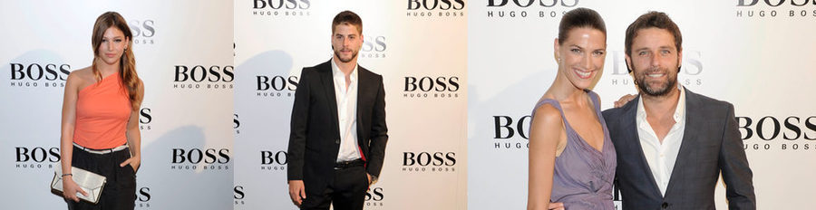 Úrsula Corberó, Hiba Abouk, Luis Fernández y Laura Sánchez se divierten en la fiesta Hugo Boss