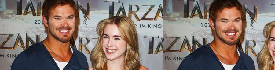 Kellan Lutz y Spencer Locke presentan el rodaje de 'Tarzán 3D'