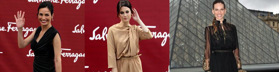 Blanca Suárez, Inés Sastre, Freida Pinto y Leighton Meester, estrellas del desfile de Ferragamo en París