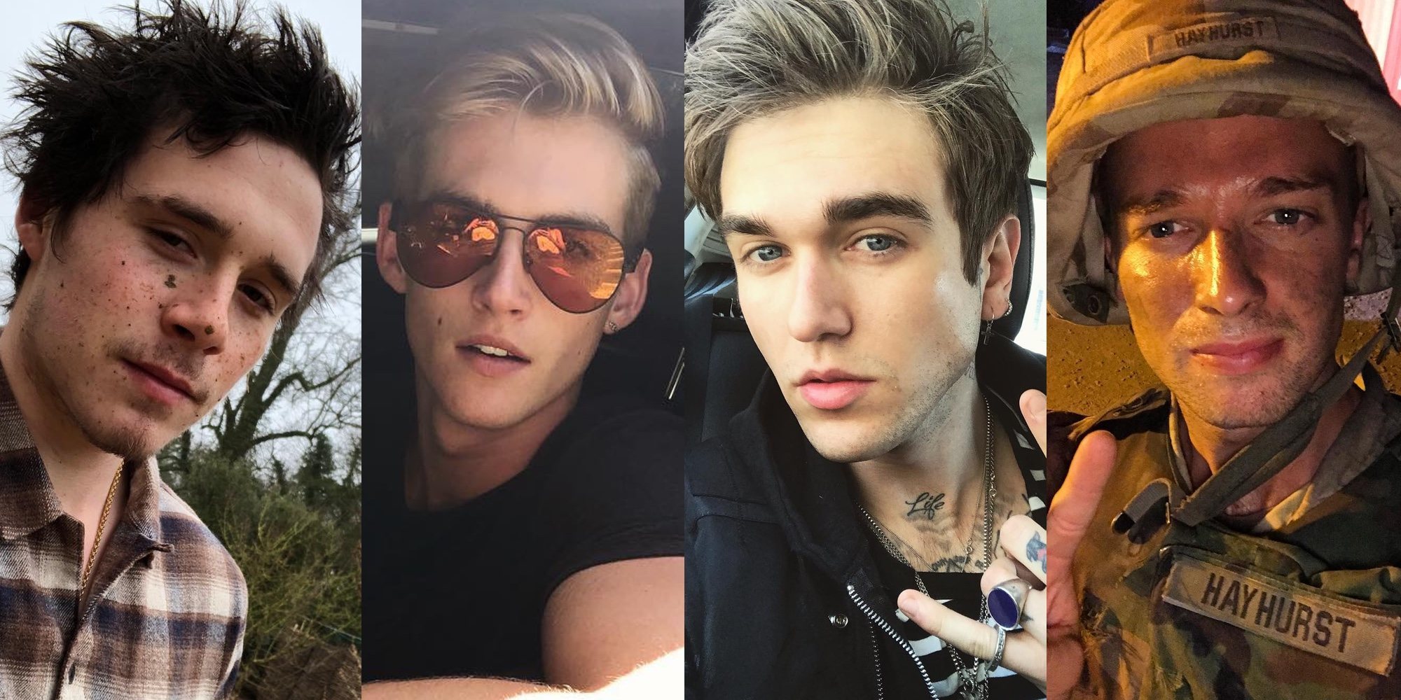 De Brooklyn Beckham a Presley Gerber y Scott Eastwood: los hijos de famosos más sexys