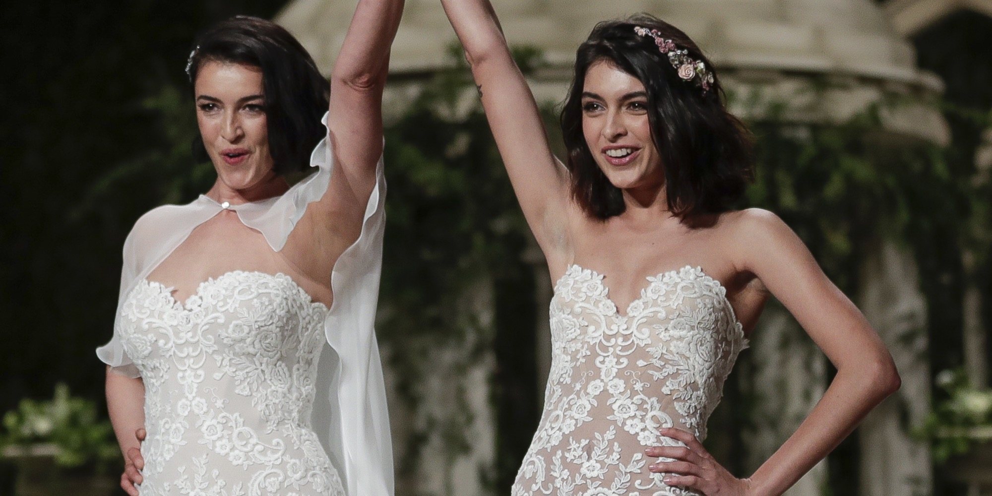 Blanca Romero y Lucía Rivera desfilan juntas por primera vez en la Barcelona Bridal Fashion Week 2018