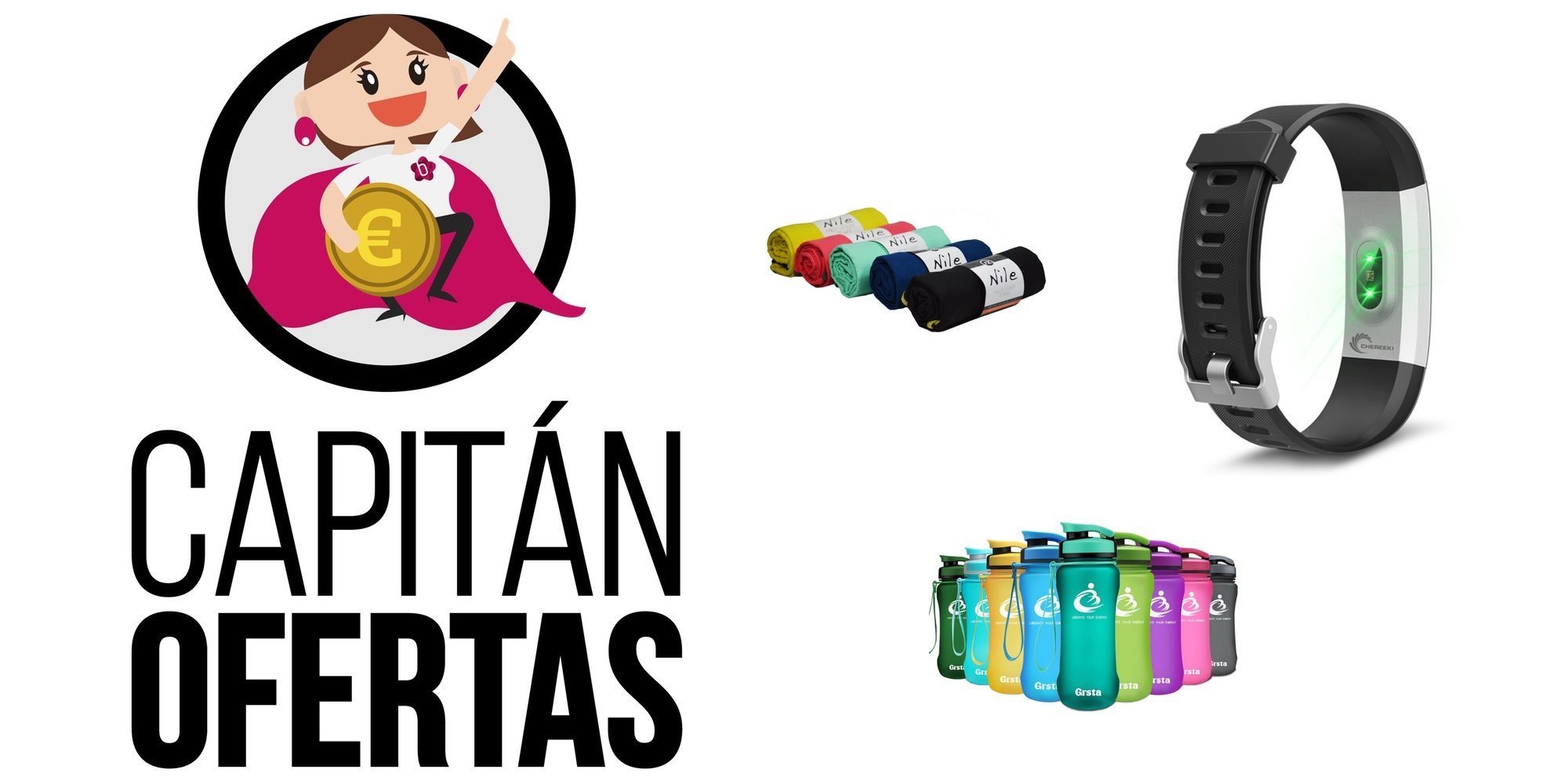 Ponte en forma con Capitán Ofertas gracias sus descuentos en productos para hacer deporte