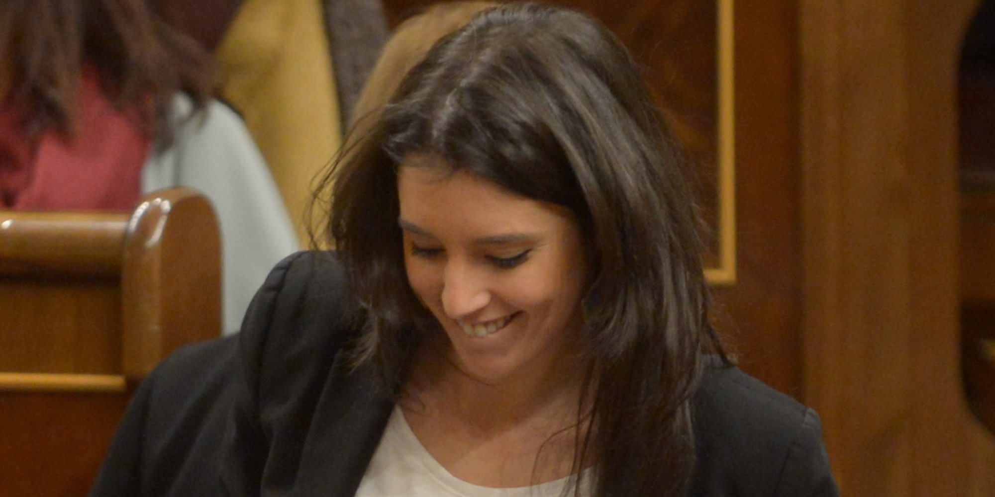 Irene Montero ya luce tripita de embaraza en el Congreso