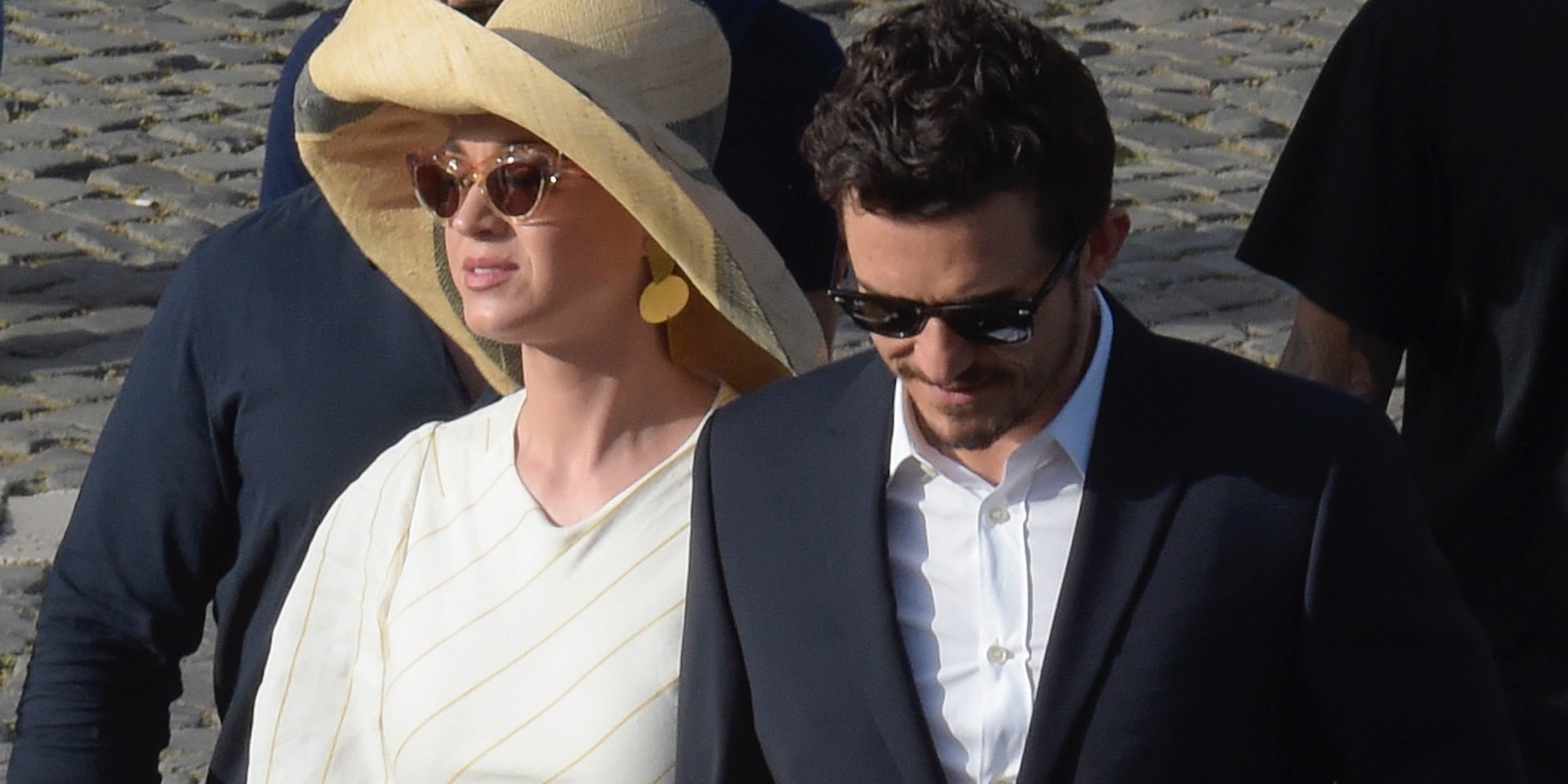 Katy Perry y Orlando Bloom viajan juntos a Roma y conocen al Papa Francisco en El Vaticano