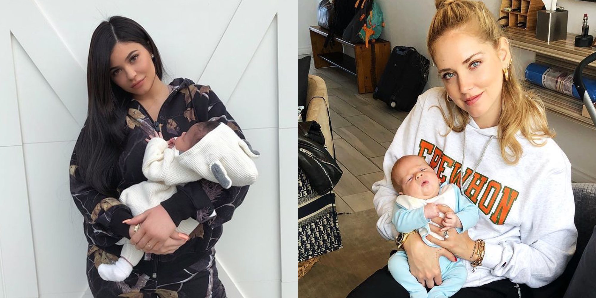 Khloé Kardashian, Kylie Jenner, Chiara Ferragni y su primer Día de la Madre en Estado Unidos