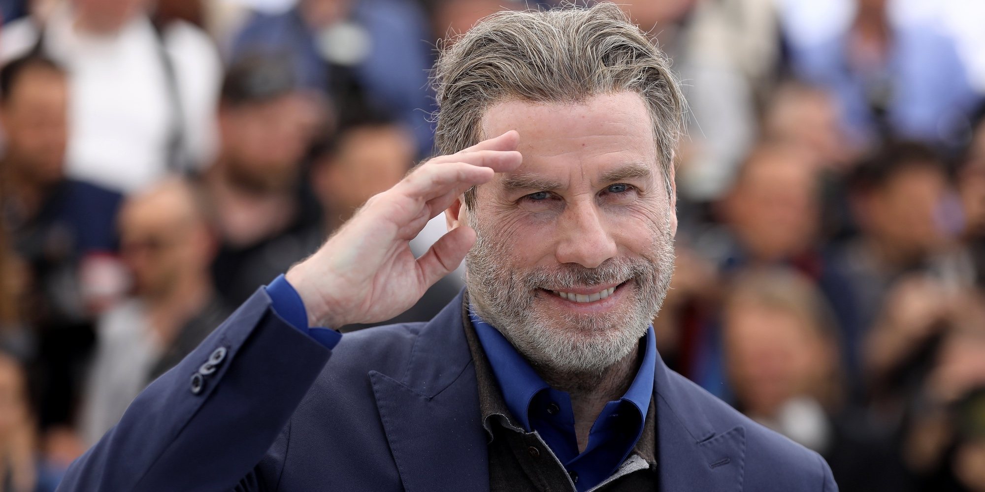 John Travolta demuestra su ritmo bailando en el Festival de Cannes 2018 con el rapero 50 Cent