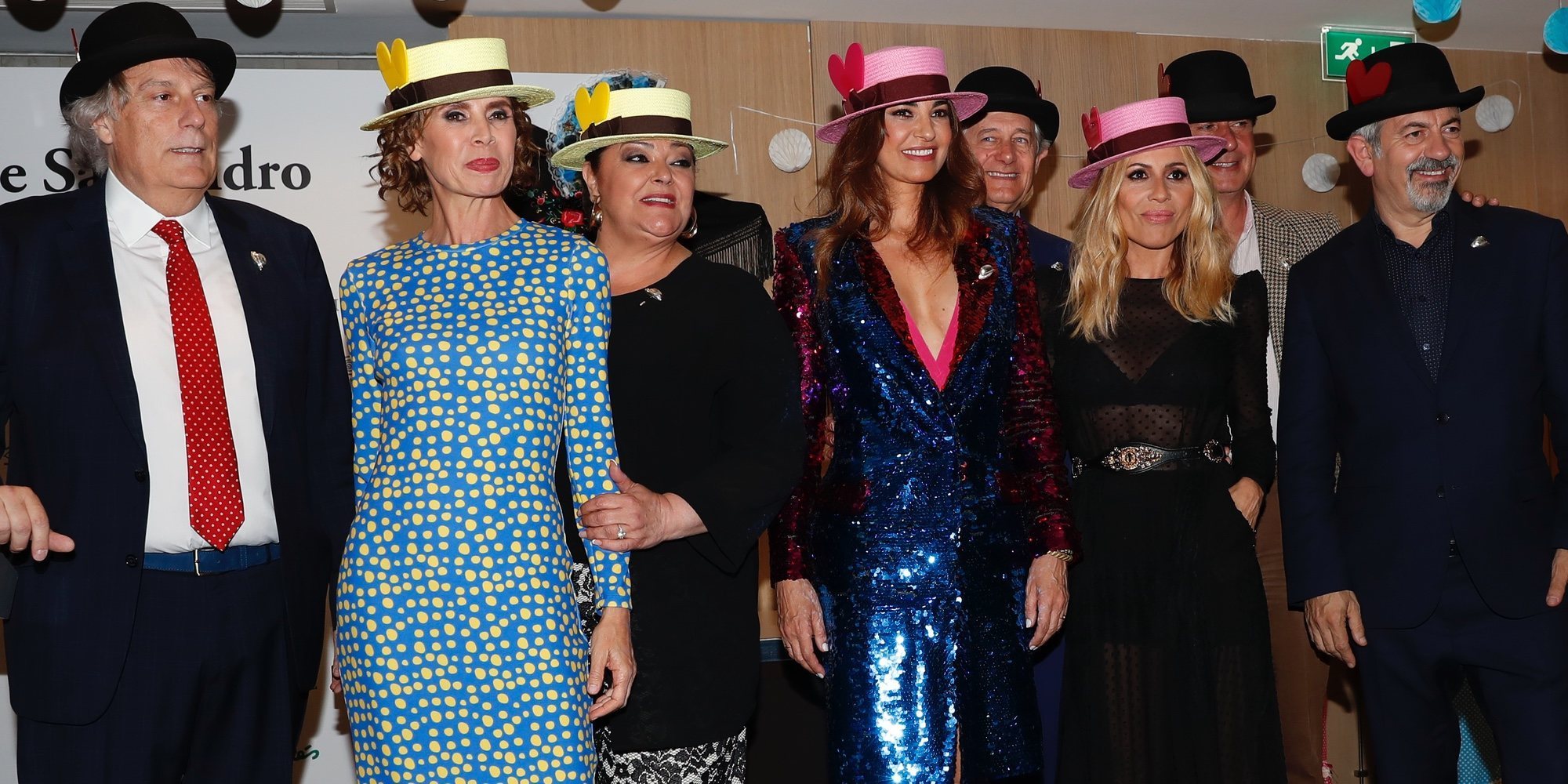 Mariló Montero, Marta Sánchez y Ágatha Ruiz de la Prada, galardonadas en los Premios Bombines de San Isidro