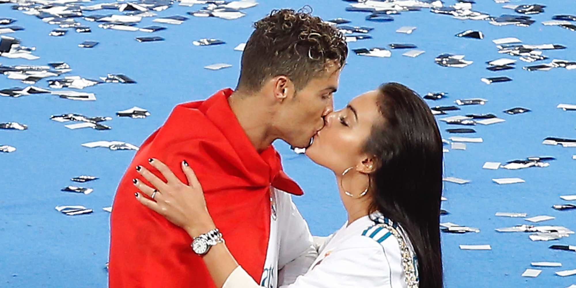 Cristiano Ronaldo y Georgina Rodríguez, puro amor celebrando la Champions 2018