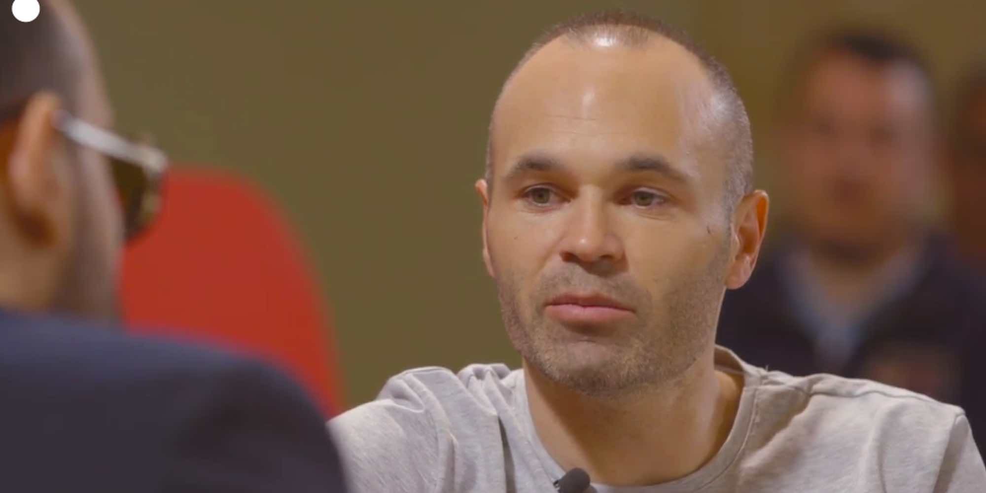 Andrés Iniesta habla en 'Chester' del peor momento de su vida: "Me sentía vacío. Necesitaba a alguien"