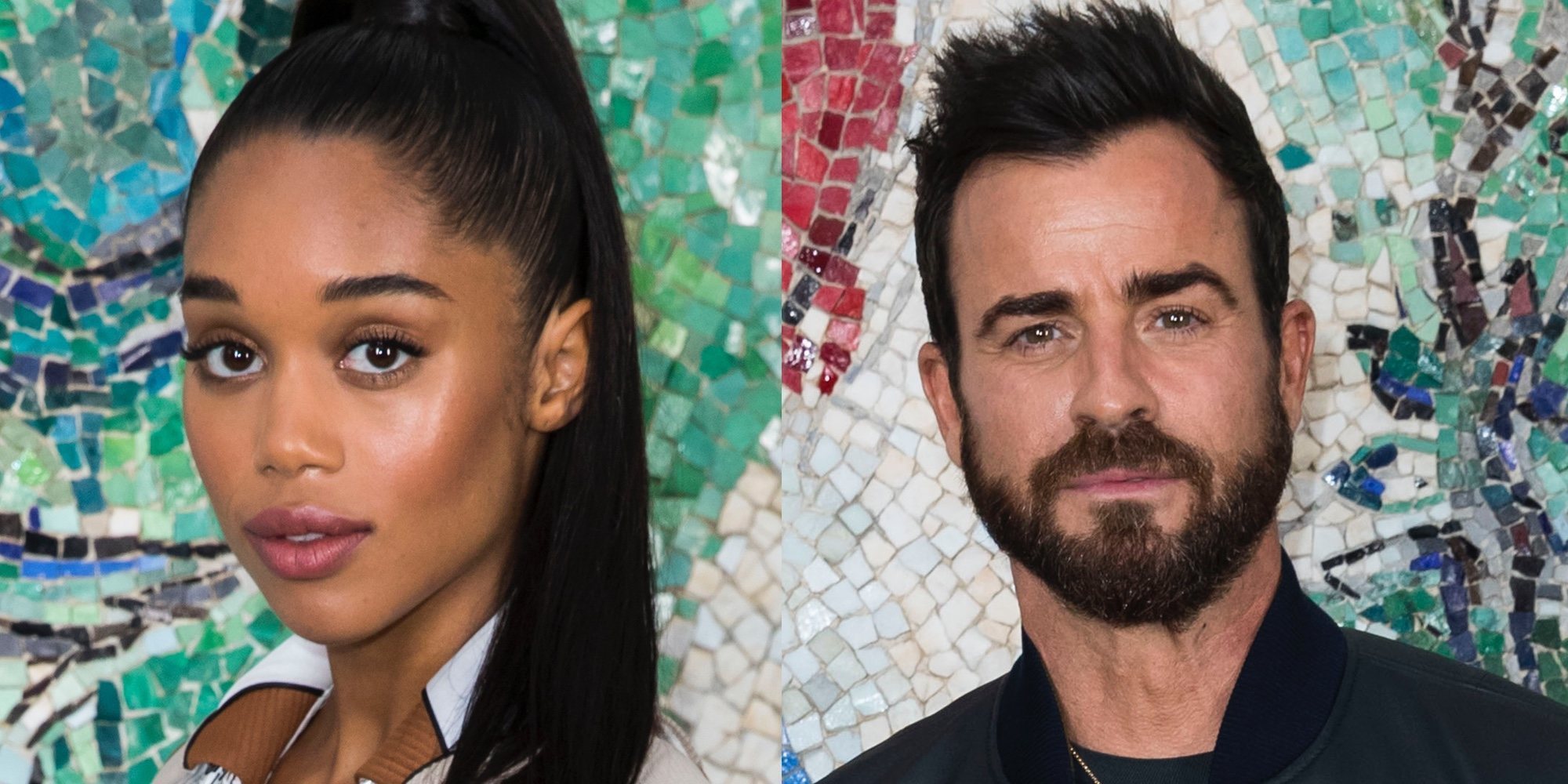 Justin Theroux y Laura Harrier acuden al front row de Louis Vuitton Cruise 2019 tras los rumores de romance