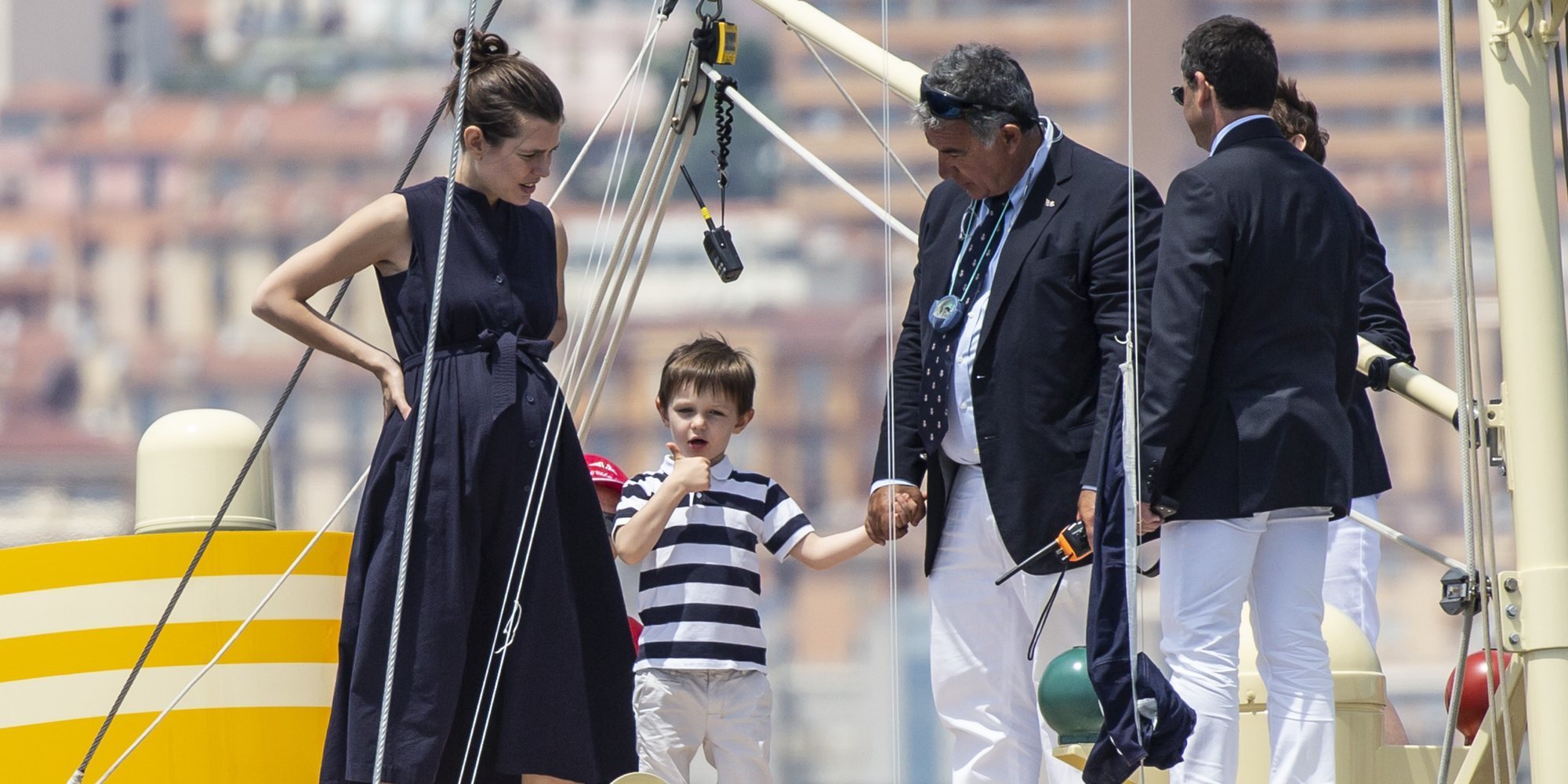 Carlota Casiraghi, la verdadera protagonista de la salida del campeonato de vela IMOCA 2018/2020