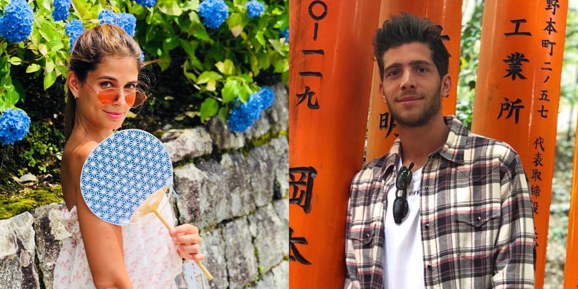 Sergi Roberto y Coral Simanovich disfrutan de una increíble luna de miel en Japón