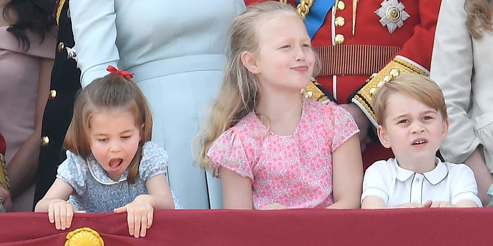 El Trooping The Colour de los Príncipes de Cambridge: del canturreo de Jorge a la caída de Carlota