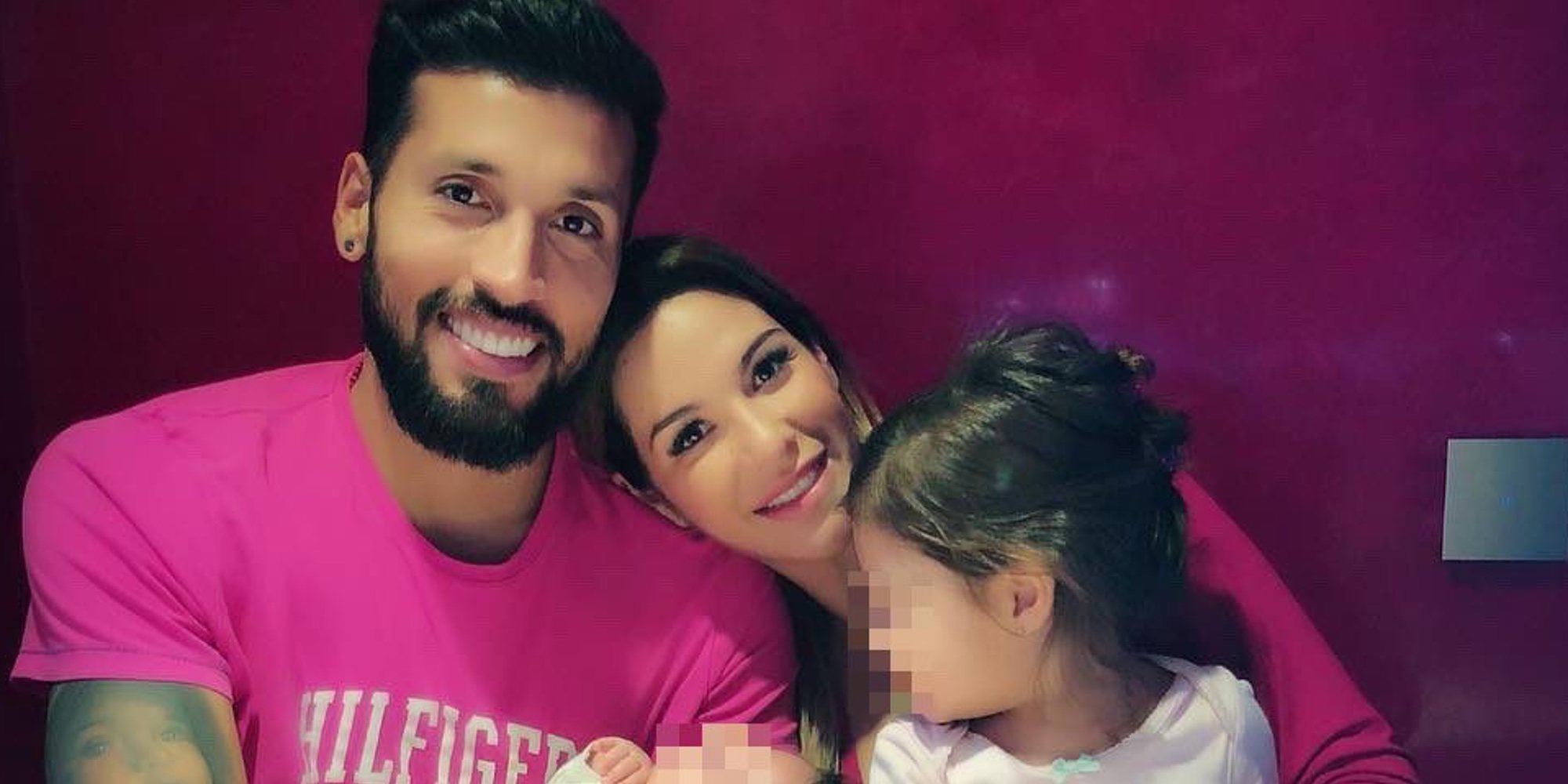 Tamara Gorro pide respeto por la gestación subrogada junto a Ezequiel Garay y su hija Shaila