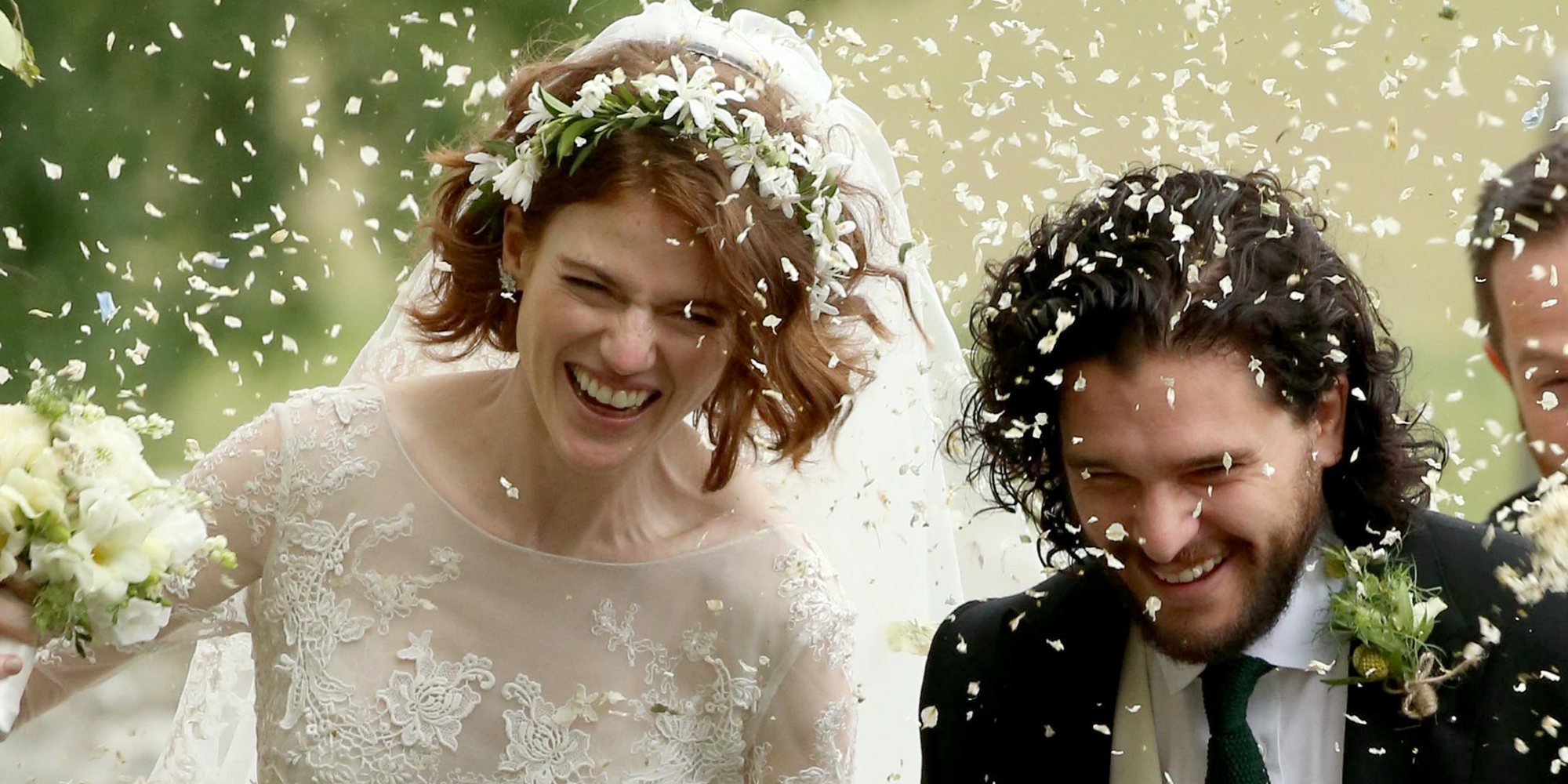 Así ha sido la romántica boda de Kit Harington y Rose Leslie de 'Juego de Tronos'