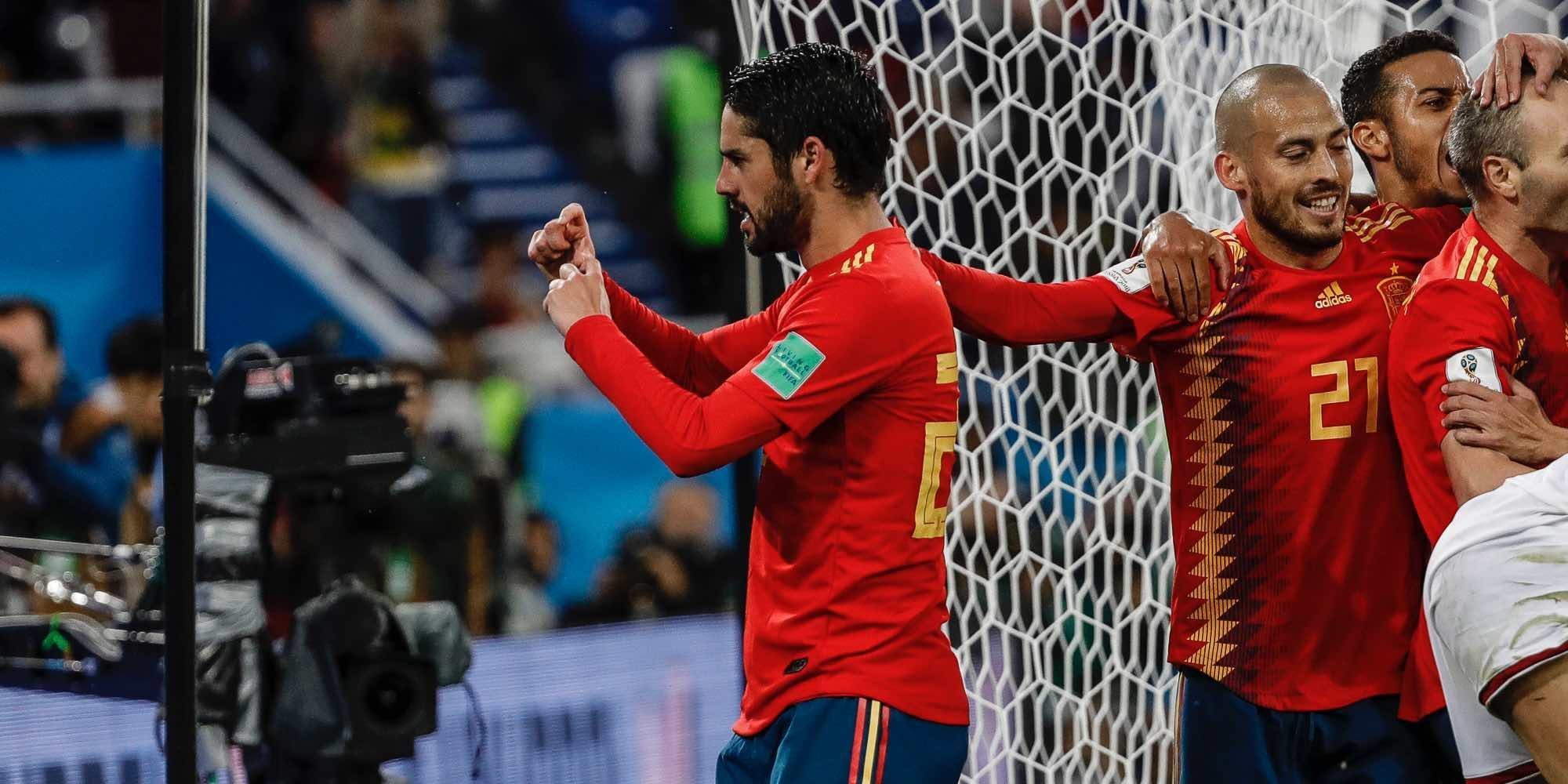 El gesto con el que Isco Alarcón dedicó a Sara Sálamo su gol frente a Marruecos en el Mundial de Rusia 2018