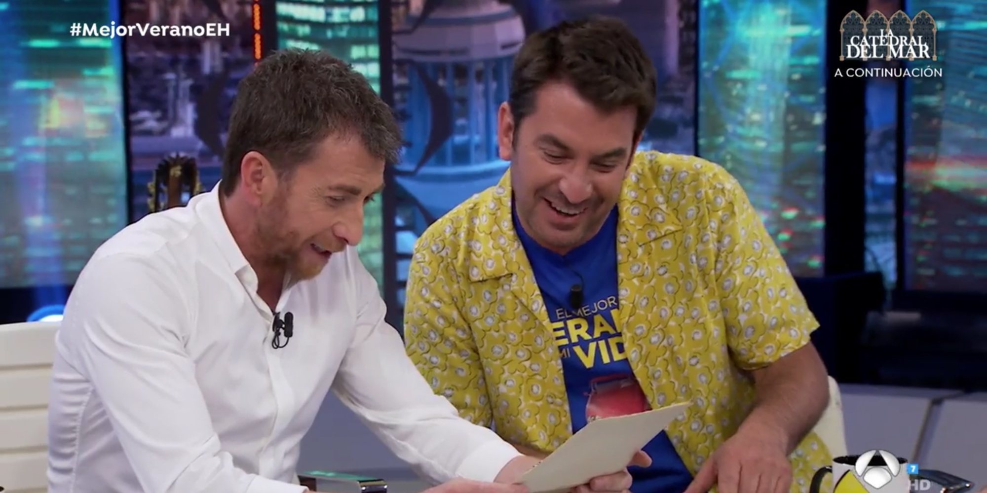 Las impresionantes notas de Arturo Valls en el colegio que ha desvelado en 'El Hormiguero'