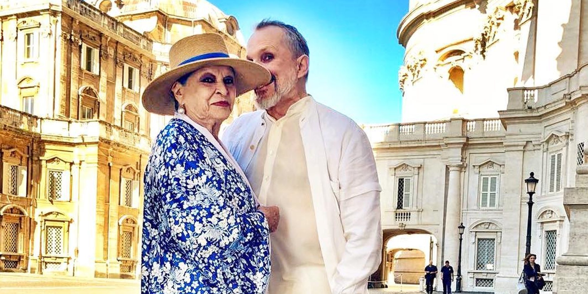 Miguel Bosé se encuentra con el Papa Francisco tras salir a la luz sus deudas con Hacienda