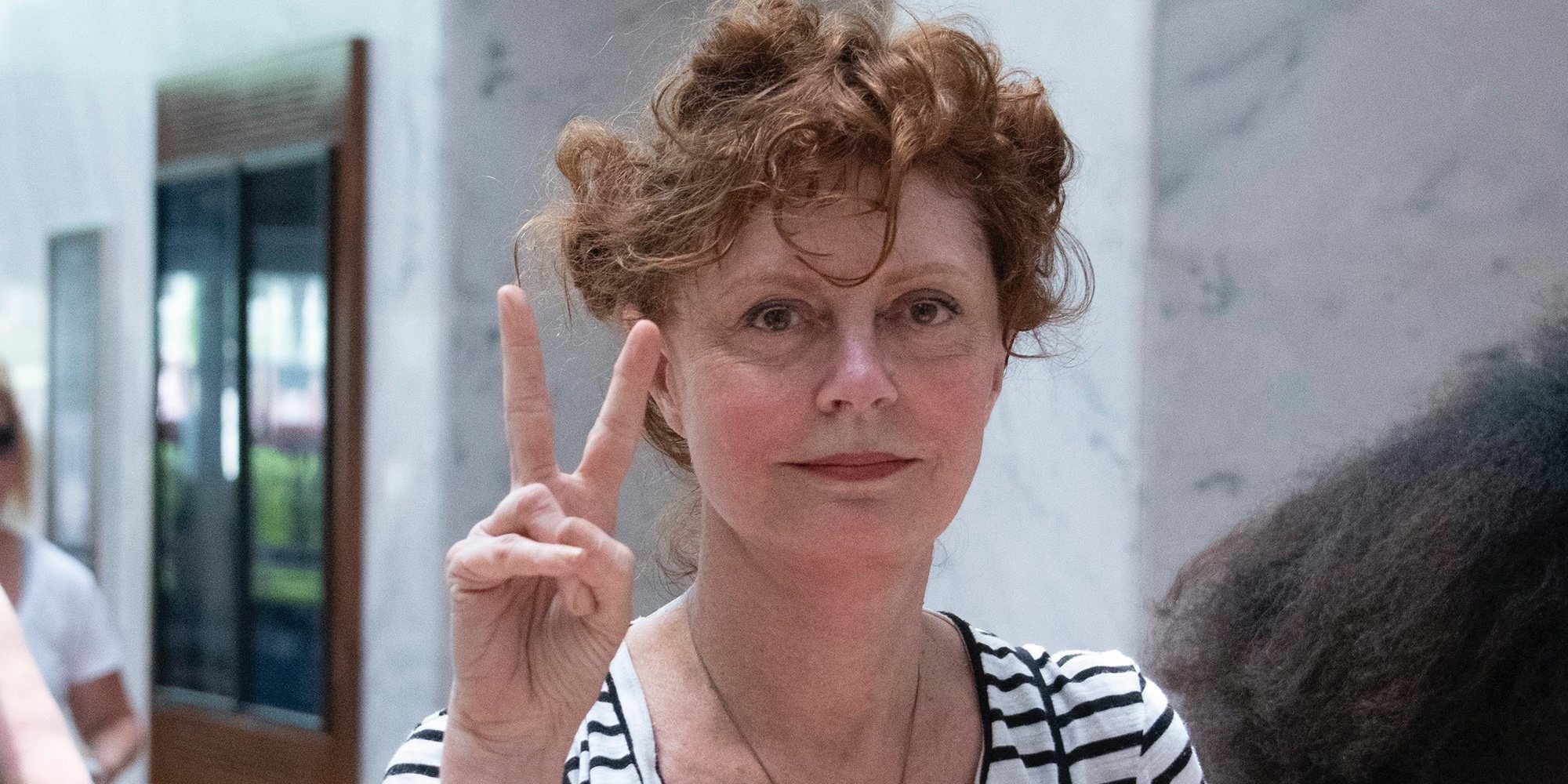 Susan Sarandon, arrestada en una manifestación contra Donald Trump