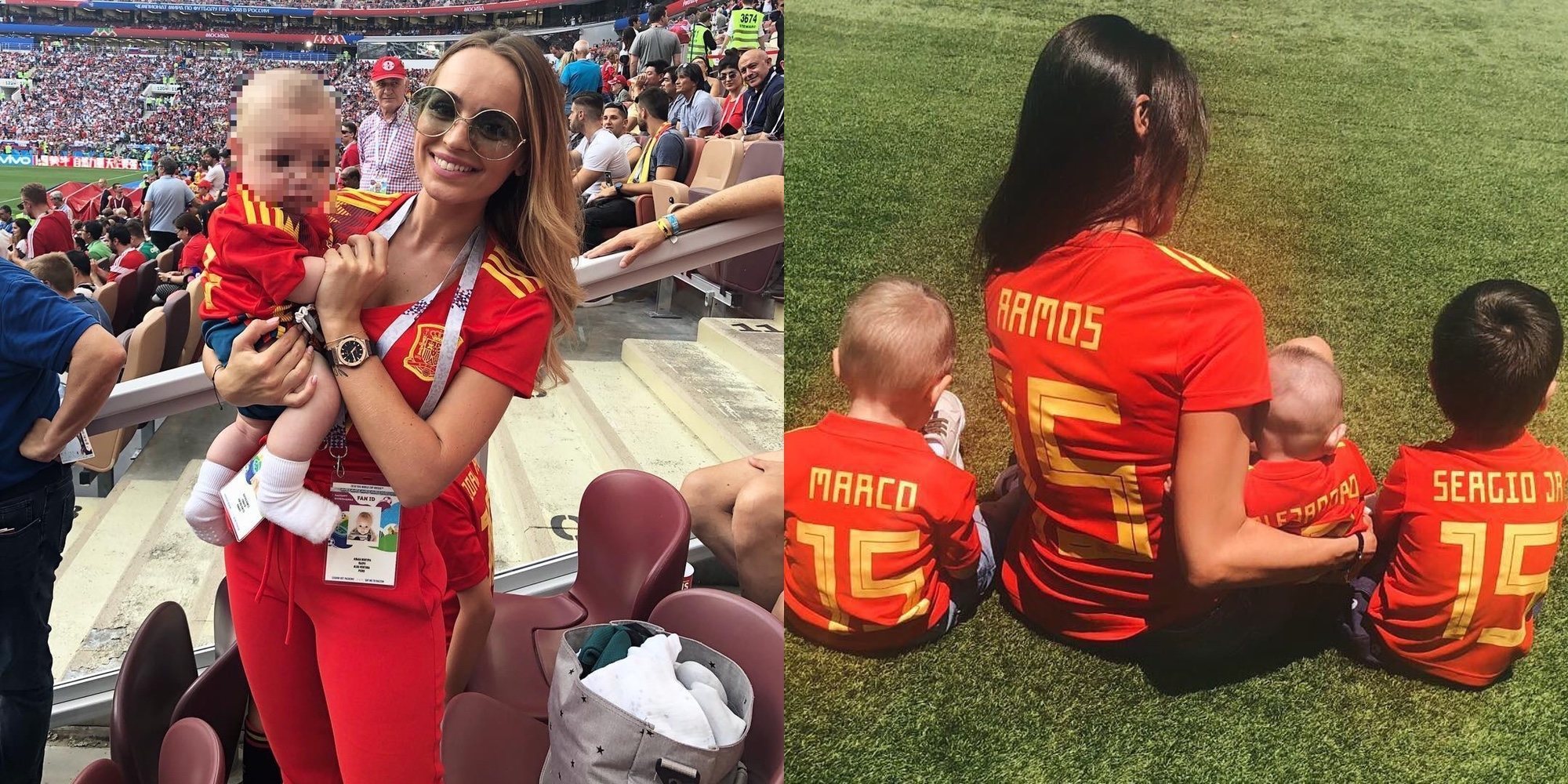 Pilar Rubio, Edurne o Romarey Ventura: Así apoyan las WAGs a España en el Mundial de Rusia 2018