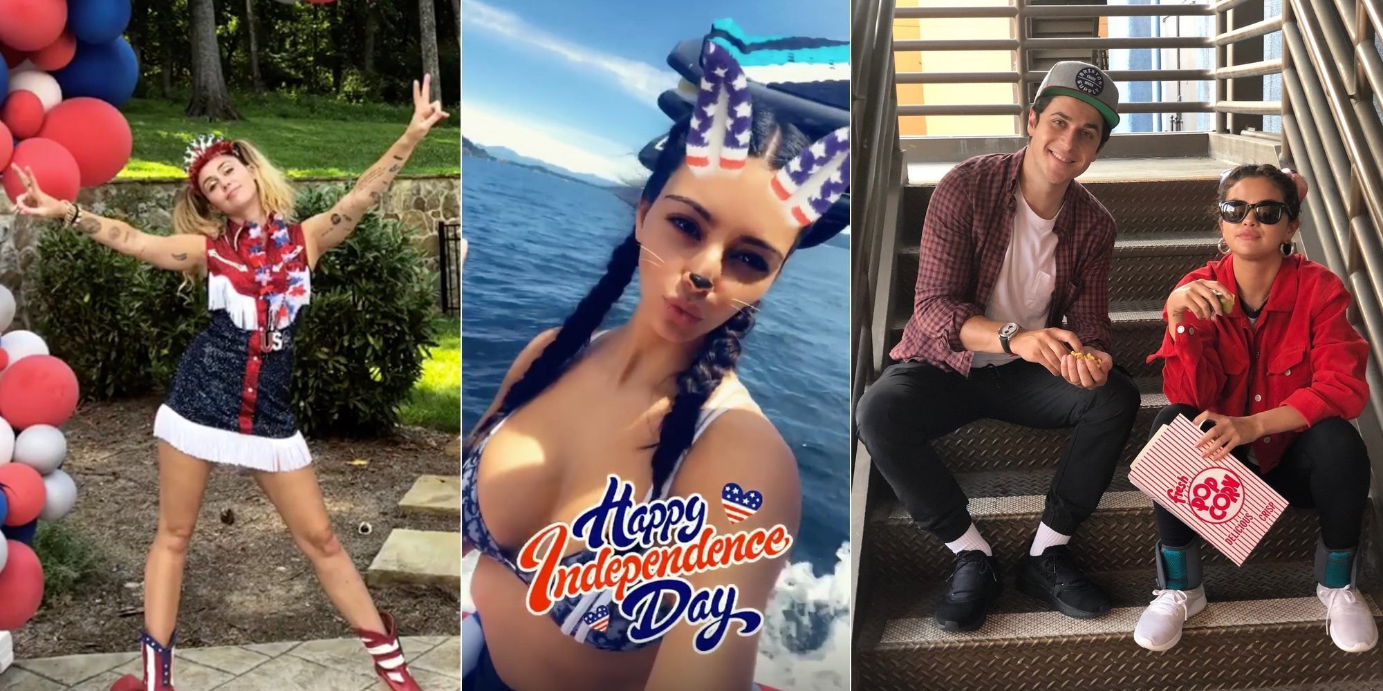 Kim Kardashian, Miley Cyrus, Donald Trump...: así han celebrado las celebs el Día de la Independencia