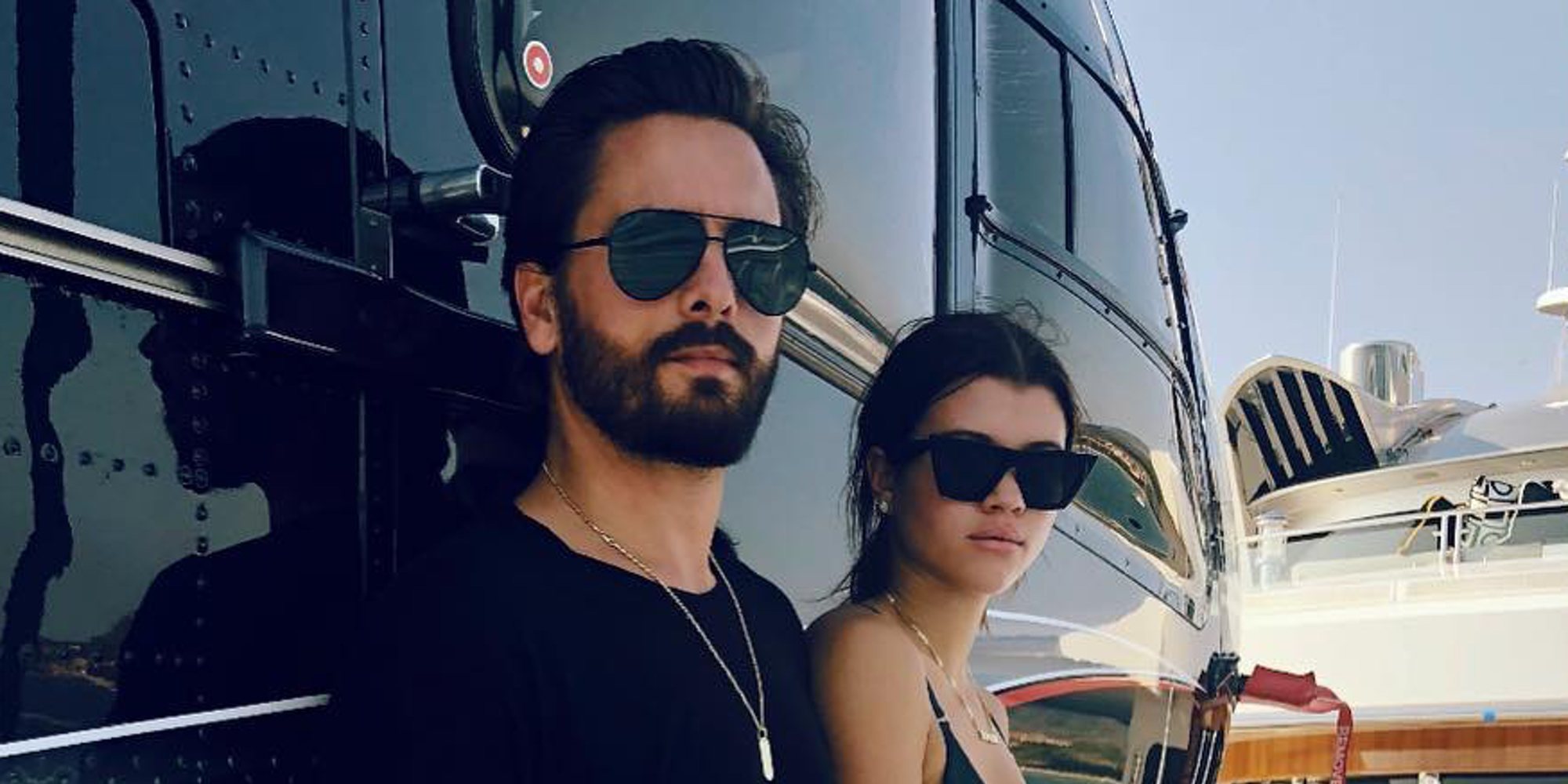 Sofia Richie y Scott Disick disfrutan de sus vacaciones de verano en Marbella