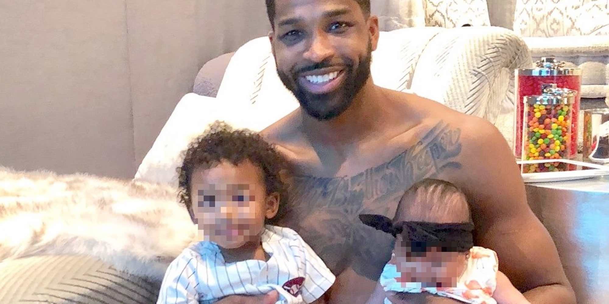 El tierno baile de Tristan Thompson con su hija True