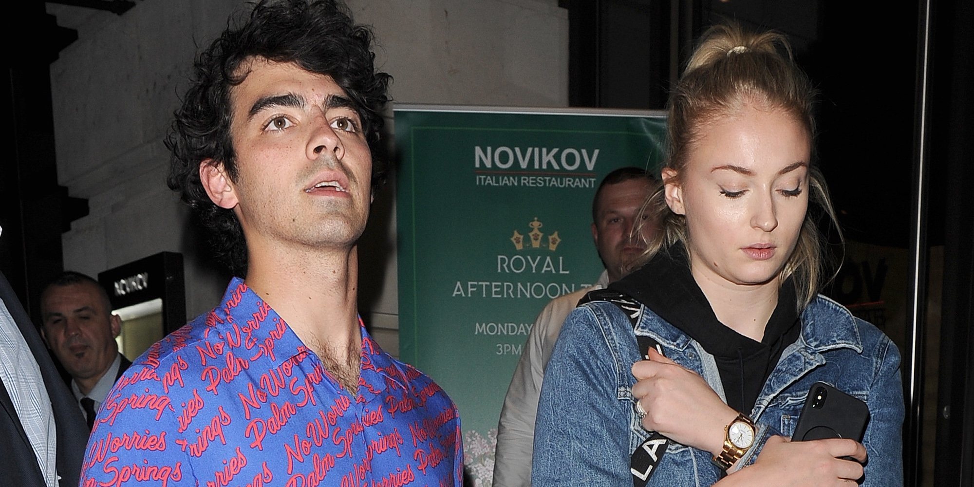 La romántica cena de Joe Jonas y Sophie Turner en Londres