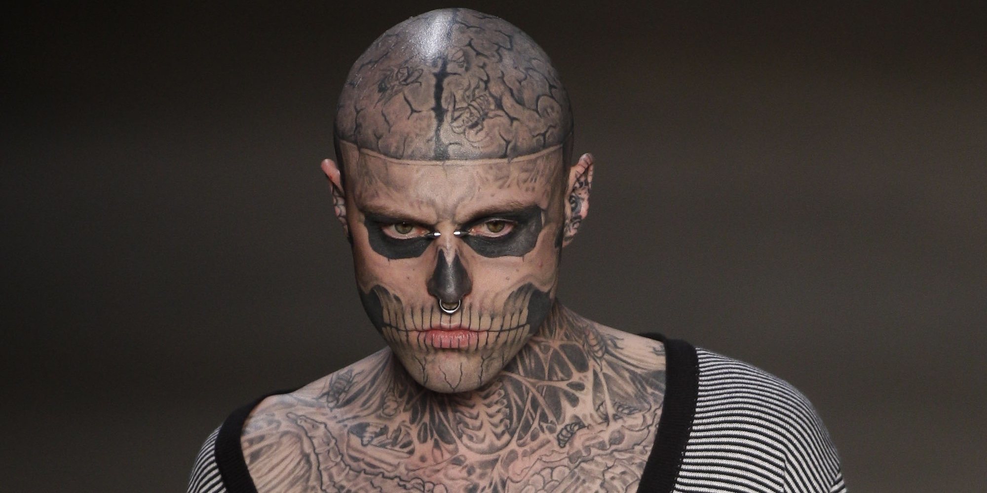 El modelo Rick Genest, 'Zombie Boy', hallado muerto en su casa a los 32 años