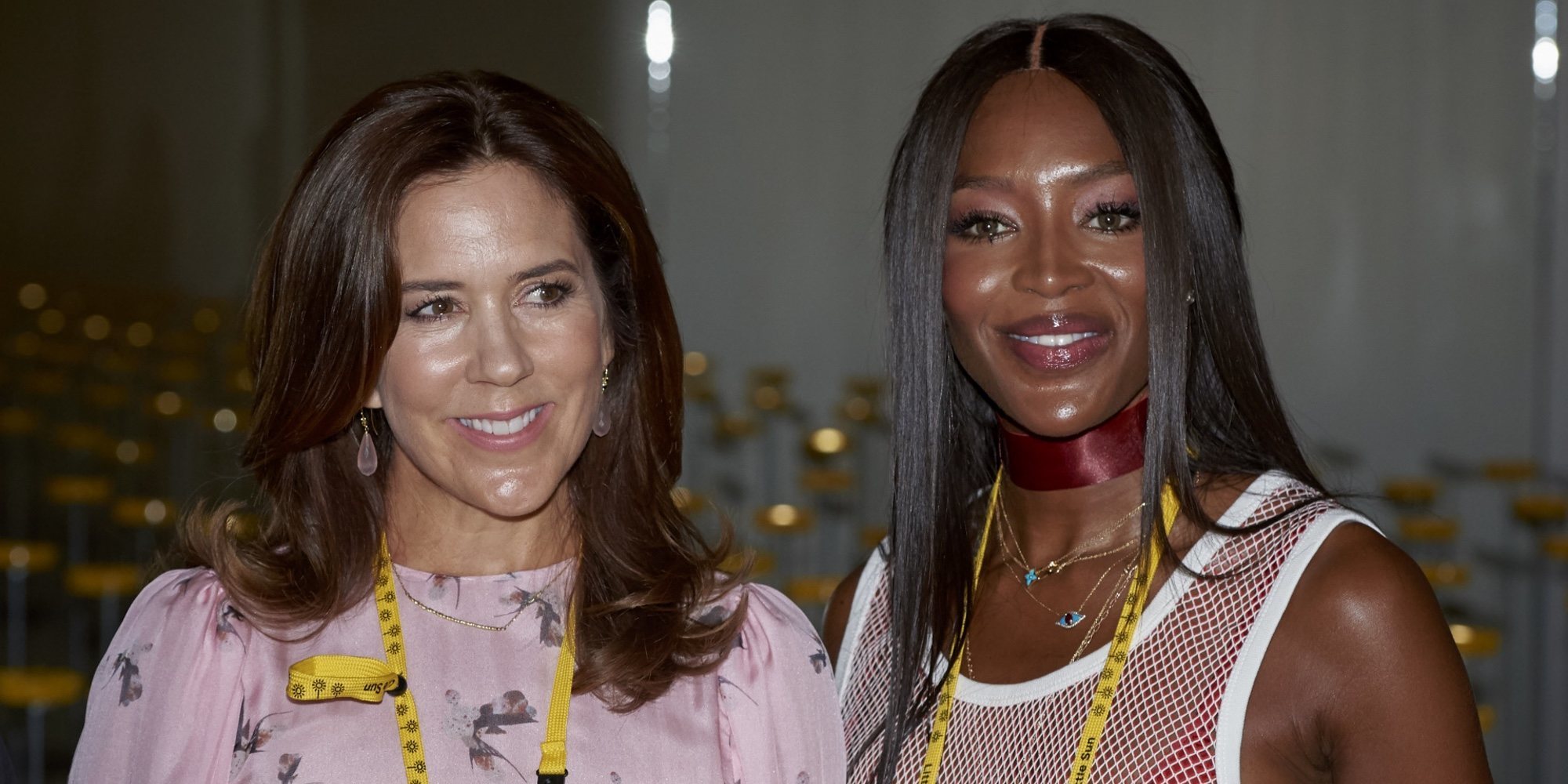 Mary de Dinamarca deslumbra junto a Naomi Campbell en la Semana de la Moda de Copenhague