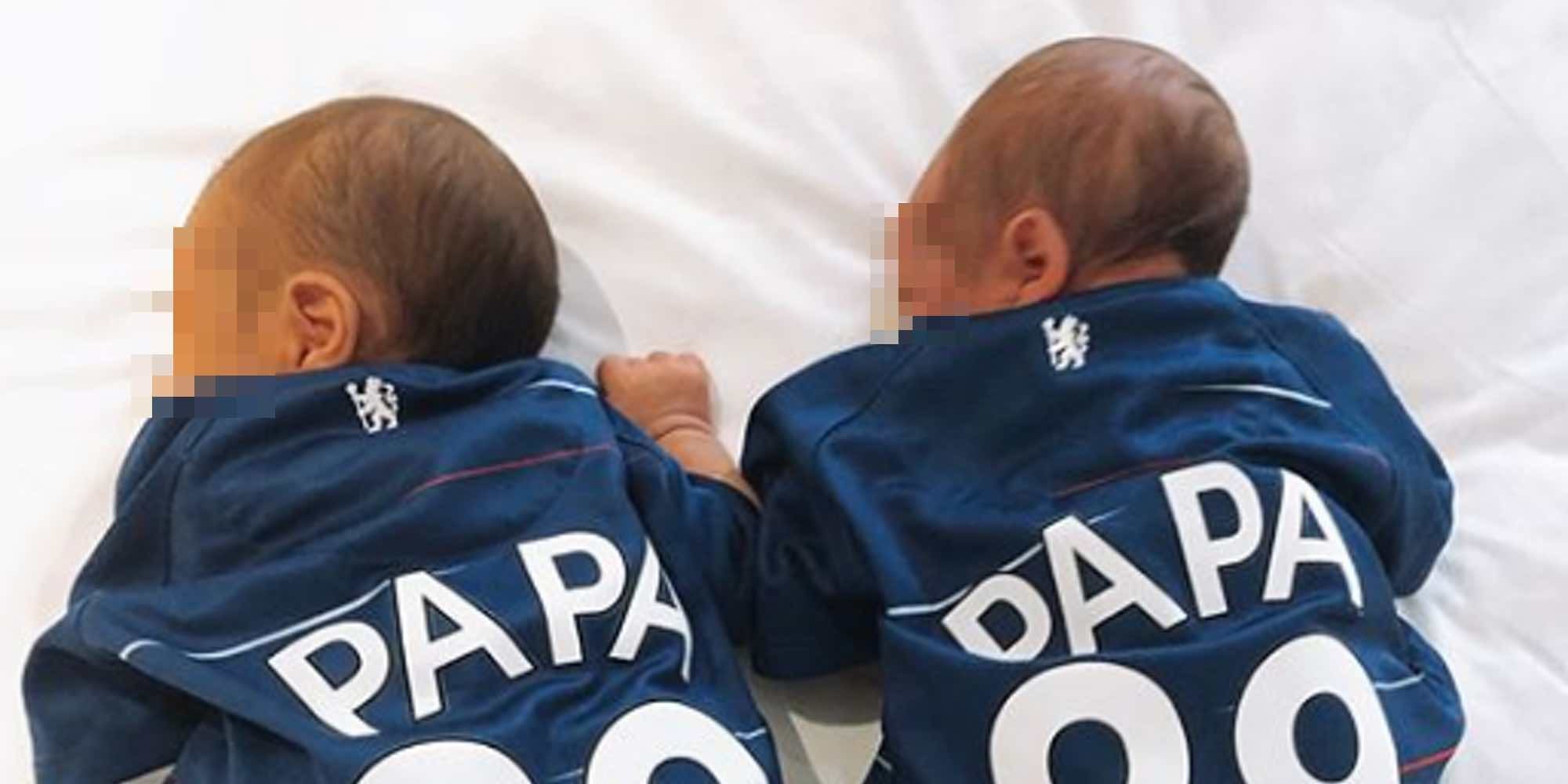 La adorable foto de los hijos de Álvaro Morata y Alice Campello con la equipación del Chelsea