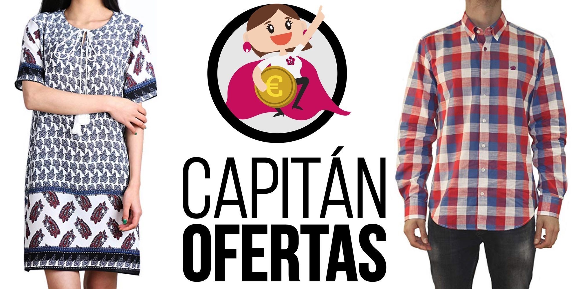 Capitán Ofertas trae los mejores descuentos en ropa y accesorios, ¡no te los pierdas!