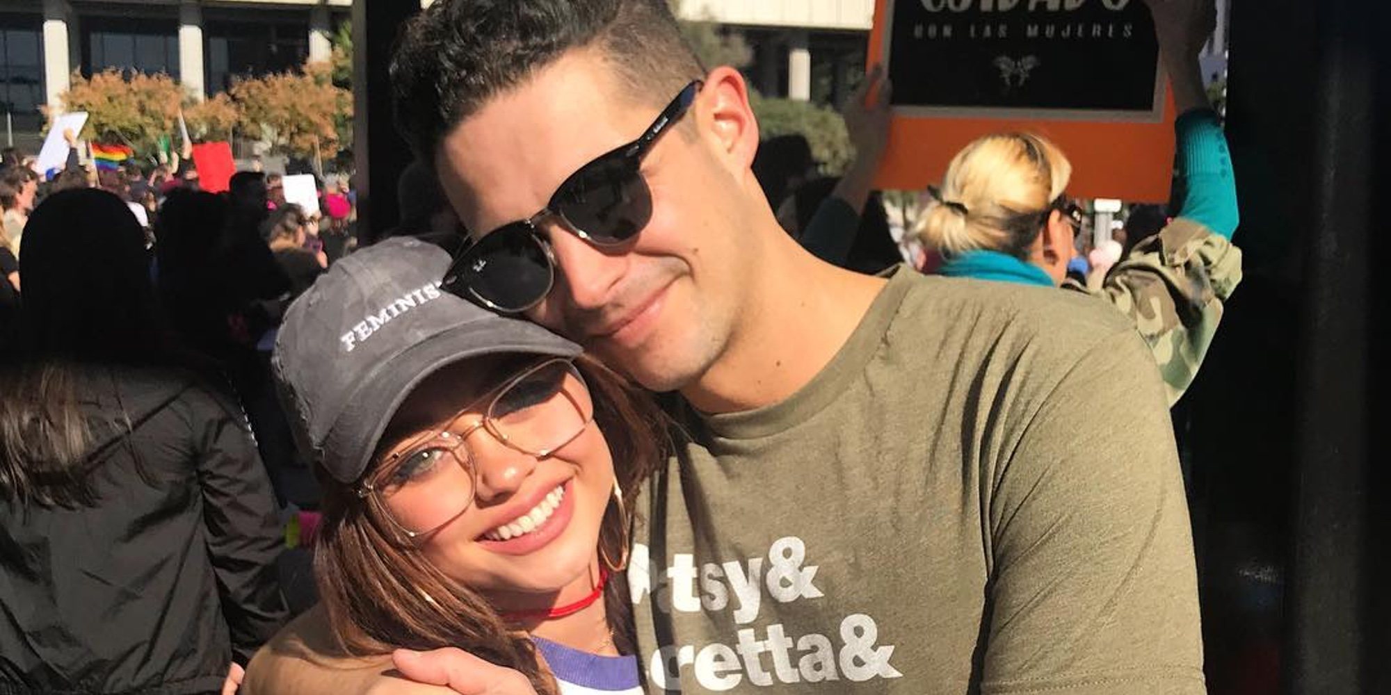 Sarah Hyland y su novio Wells Adams se van a vivir juntos: "Estamos en la fase de luna de miel"