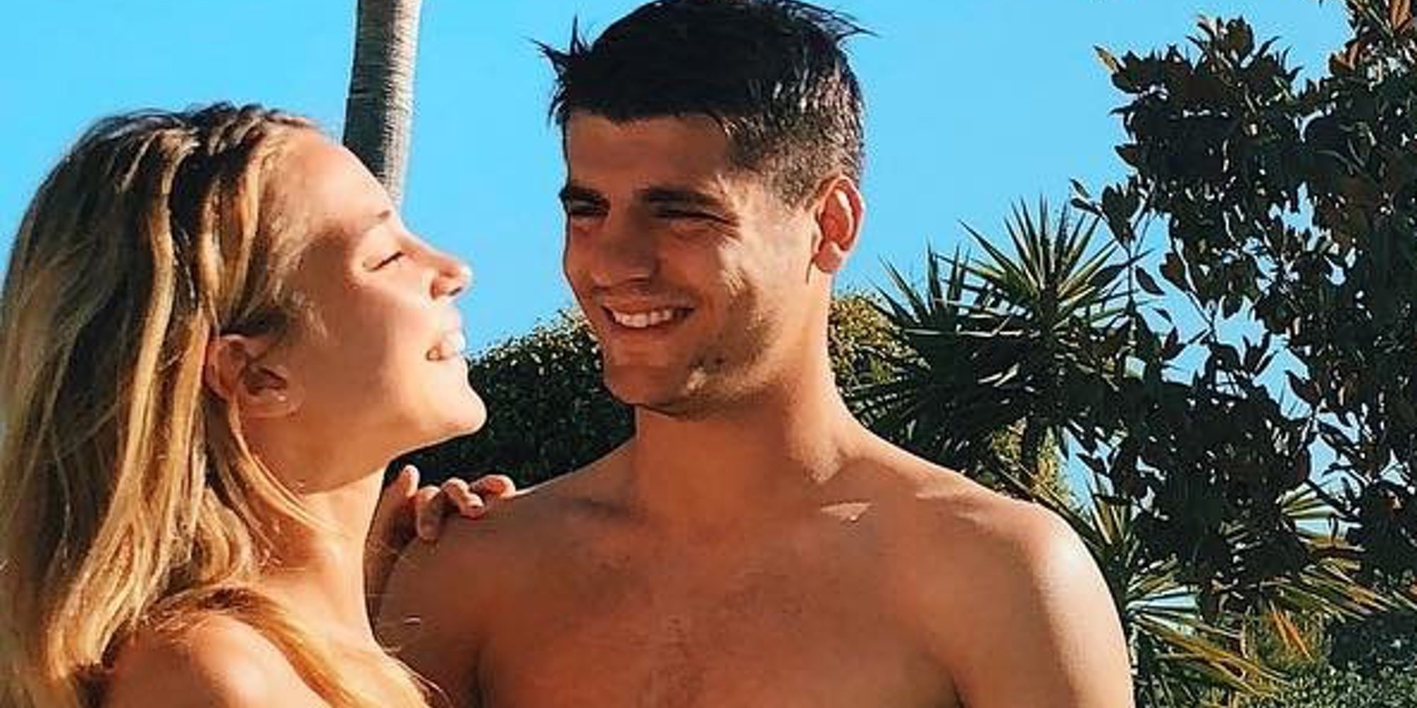 Alice Campello y Álvaro Morata celebran el primer mes de vida de sus gemelos Alessandro y Leonardo