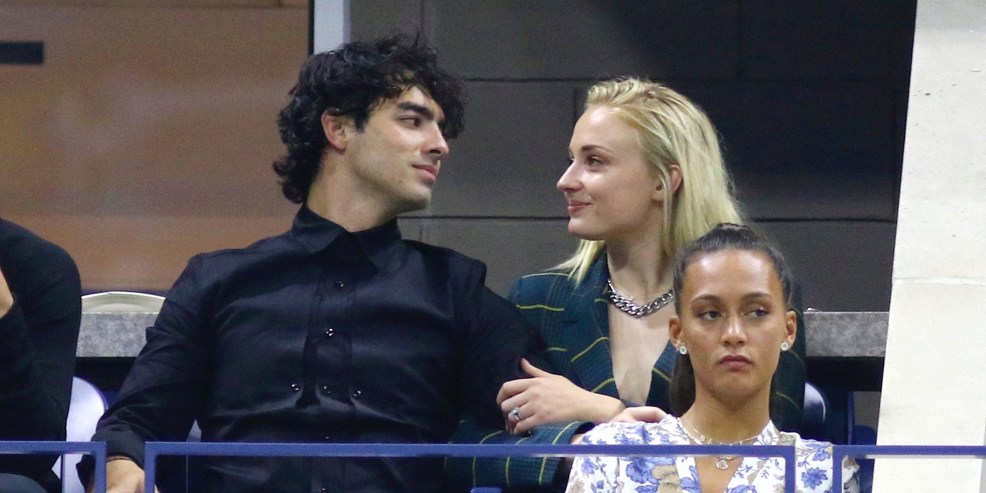 Joe Jonas y Sophie Turner se ponen románticos en el US Open 2018