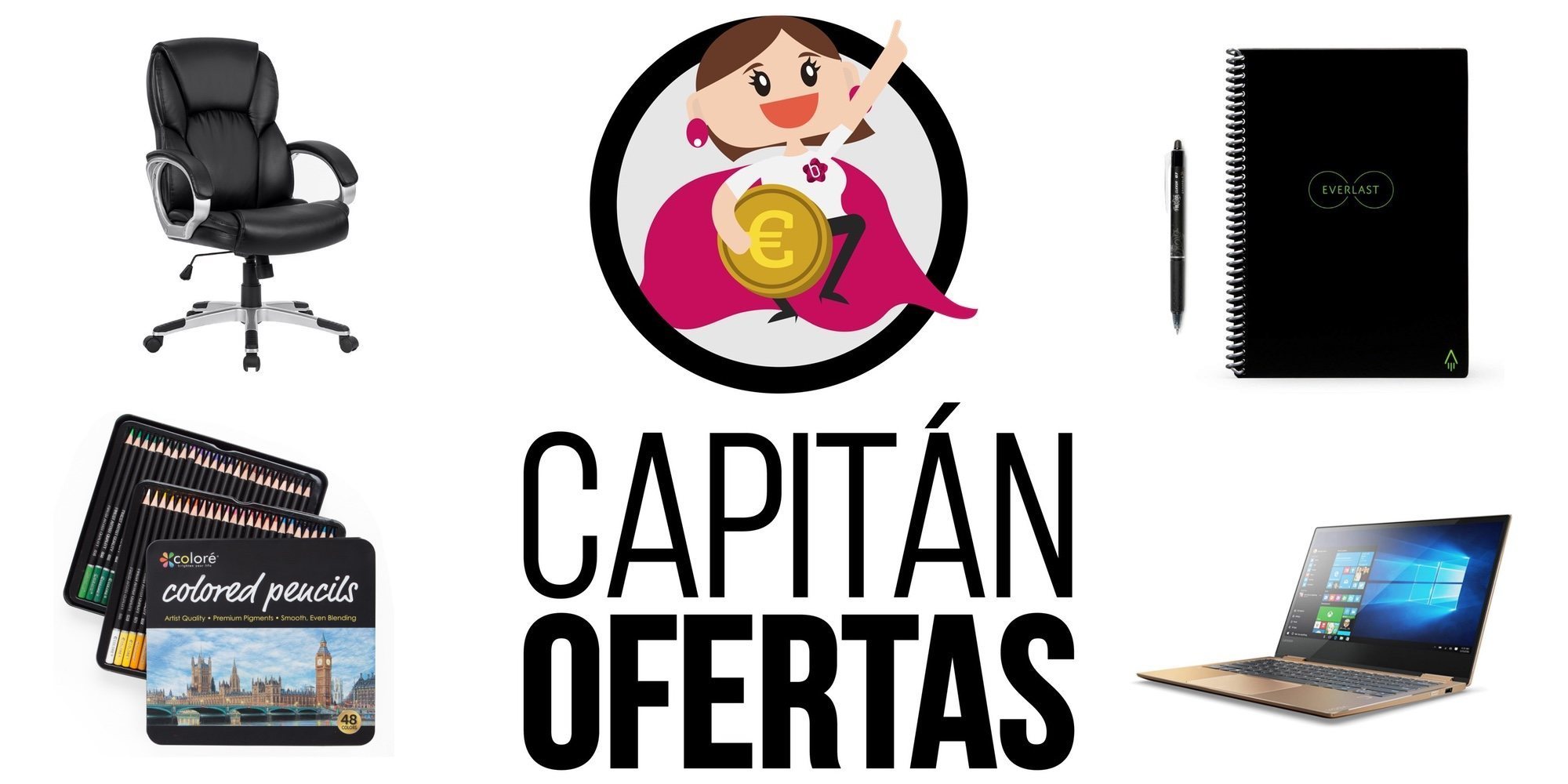 Capitán Ofertas trae los mejores descuentos en todo lo que necesitas para la vuelta al cole