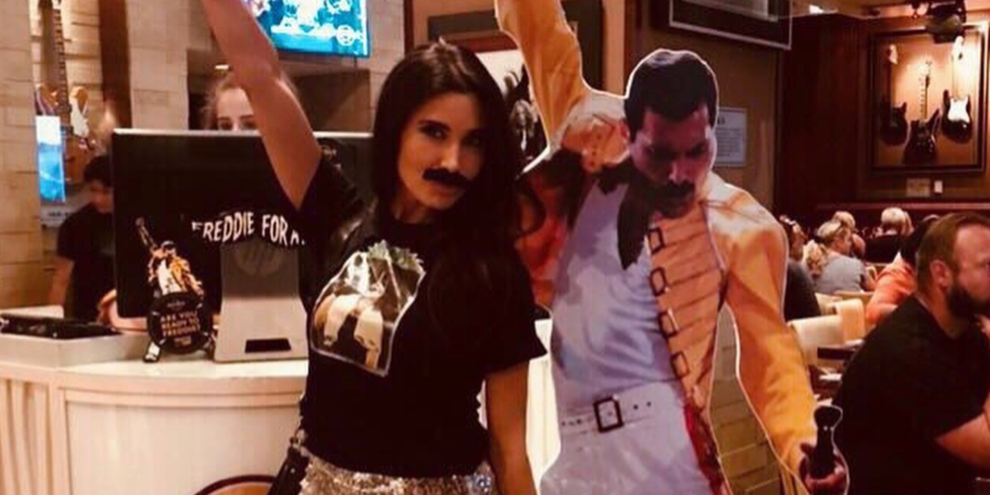 Pilar Rubio y su noche de rock sin sus chicos en un tributo a Freddie Mercury