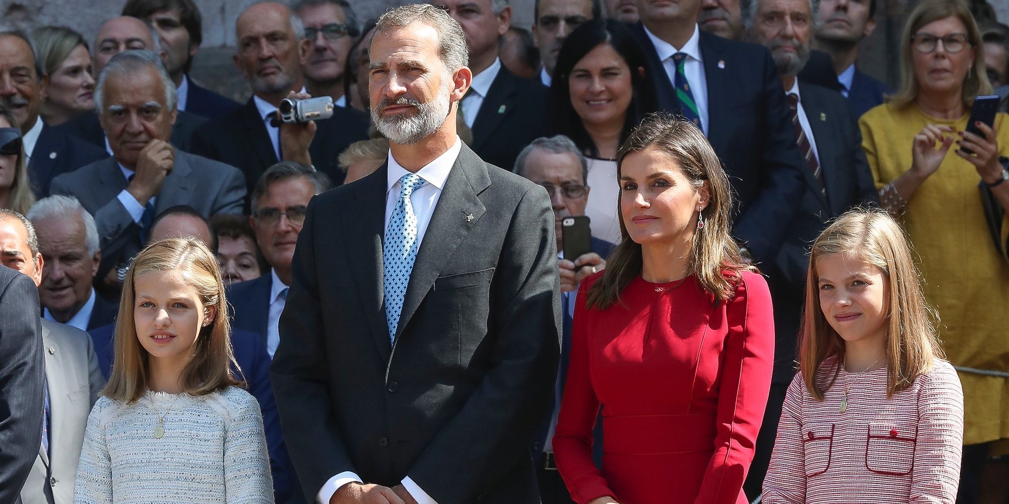 Así ha sido la visita de los Reyes Felipe y Letizia y sus hijas Leonor y Sofía a Covadonga: detalles y anécdotas