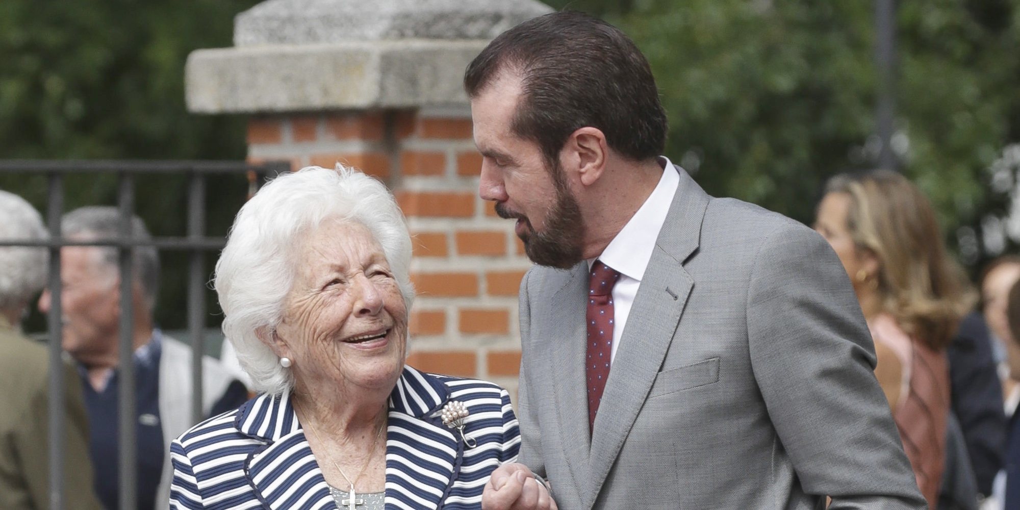 Menchu Álvarez del Valle reaparece en Covadonga para el primer acto institucional de la Princesa Leonor