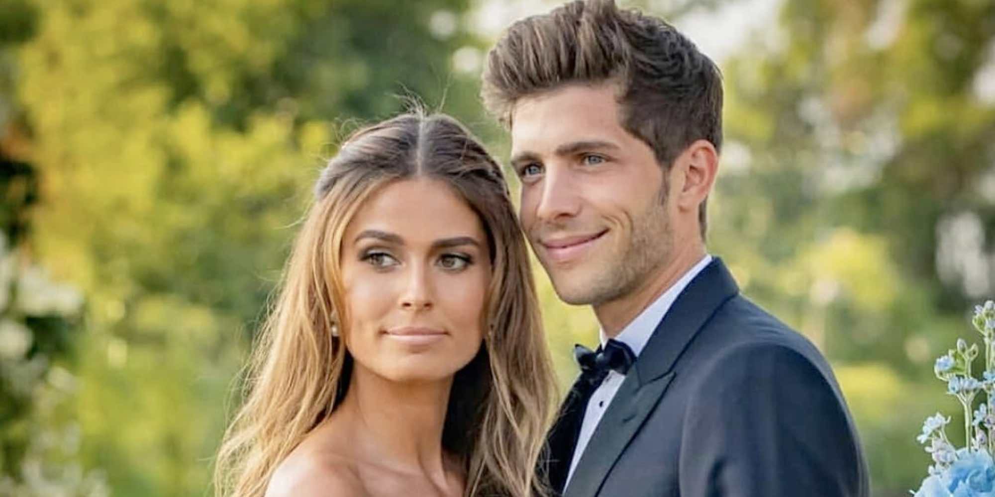 La romántica felicitación de Sergi Roberto a Coral Simanovich en su primer cumpleaños de casada