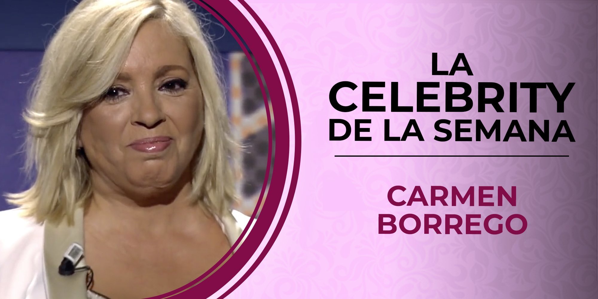 Carmen Borrego se convierte en la celebrity de la semana por su cambio radical