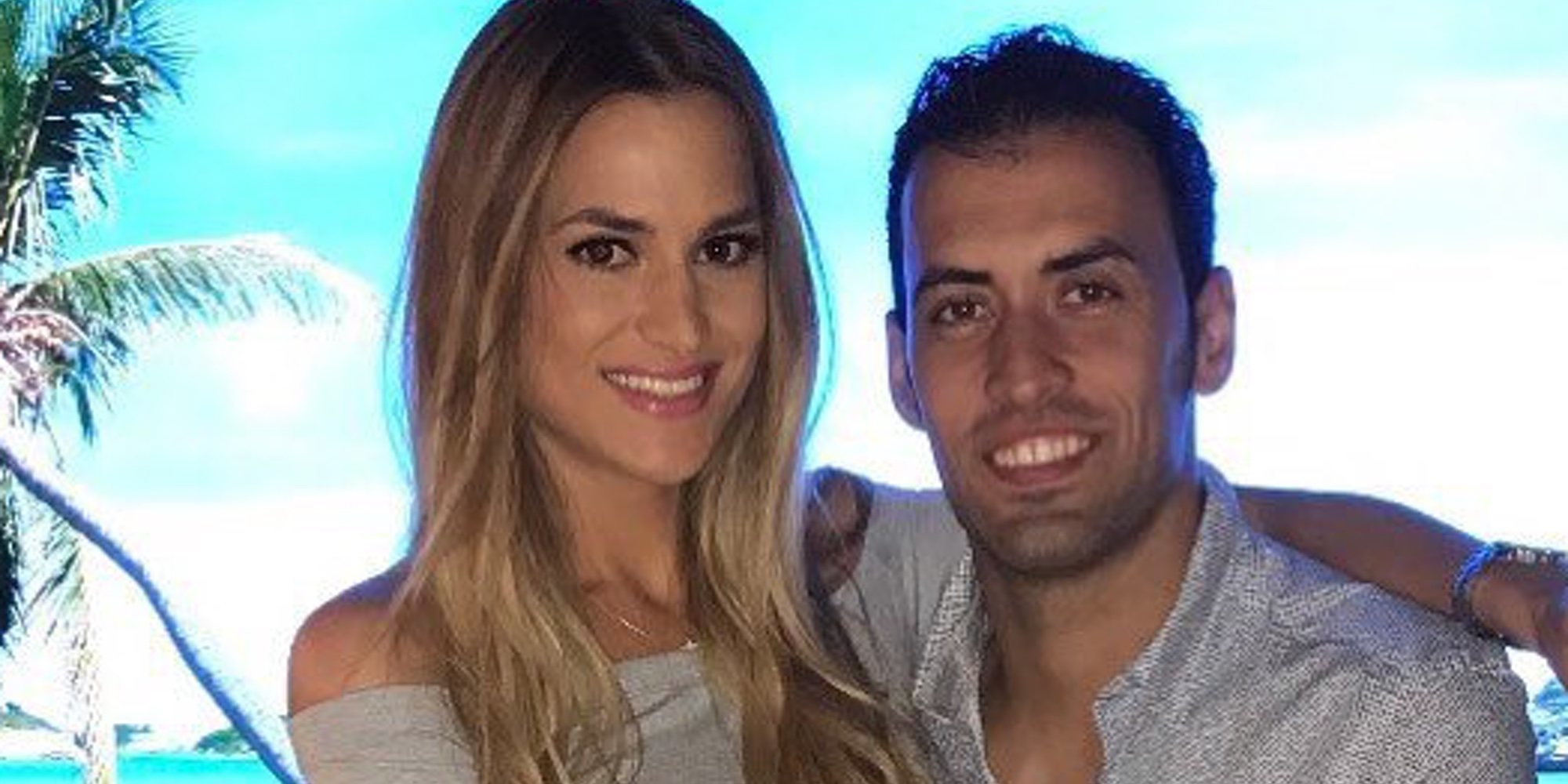 Elena Galera y Sergio Busquets han sido padres por segunda vez