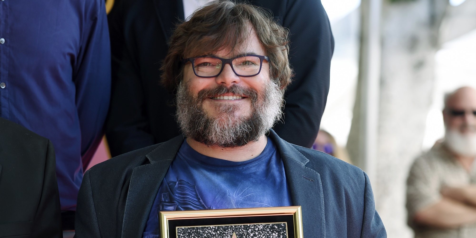 Jack Black recibe su estrella en el Paseo de la Fama de Hollywood