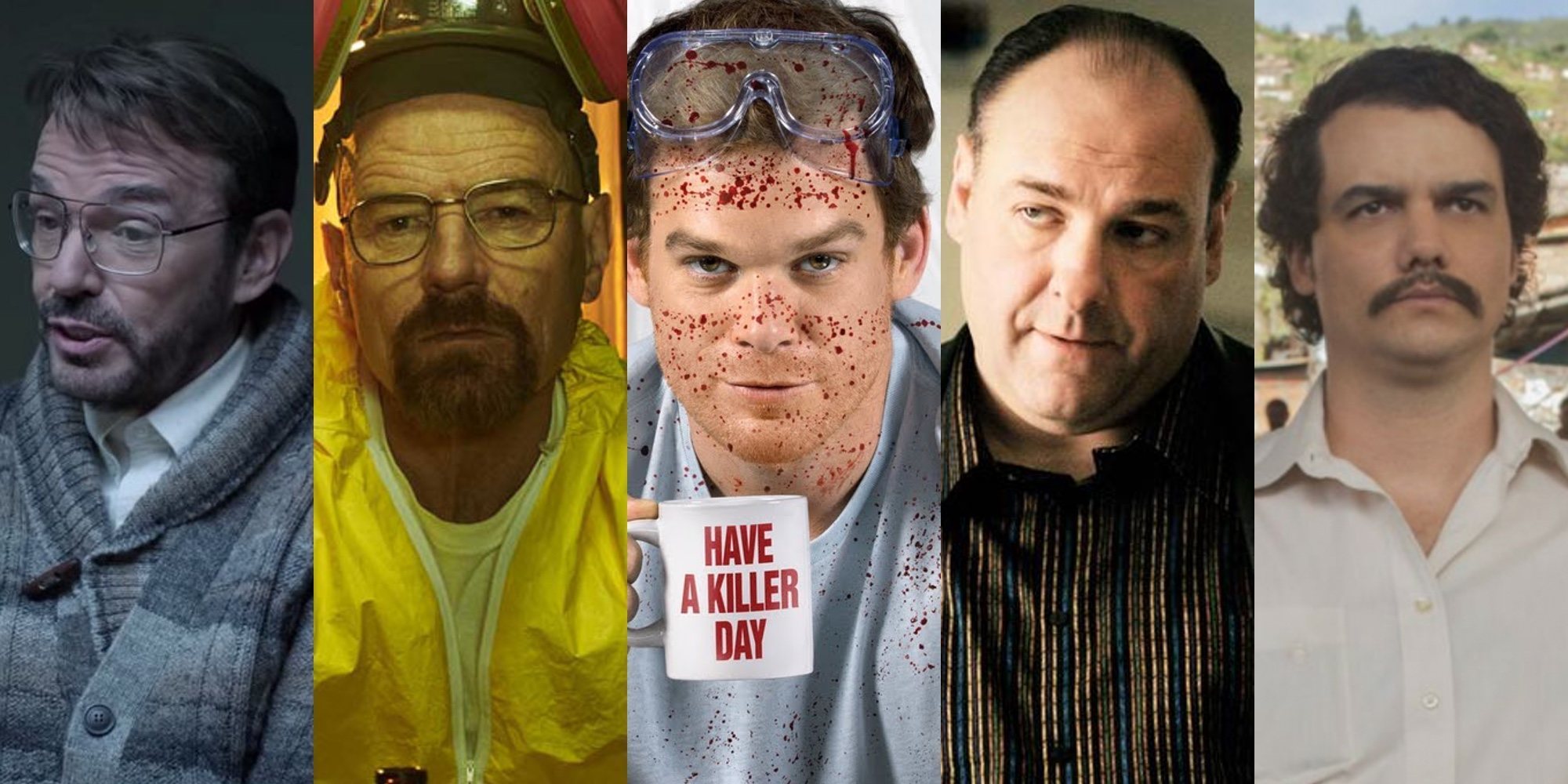 Dexter y otros protagonistas malos, malísimos de series que tanto nos gustan